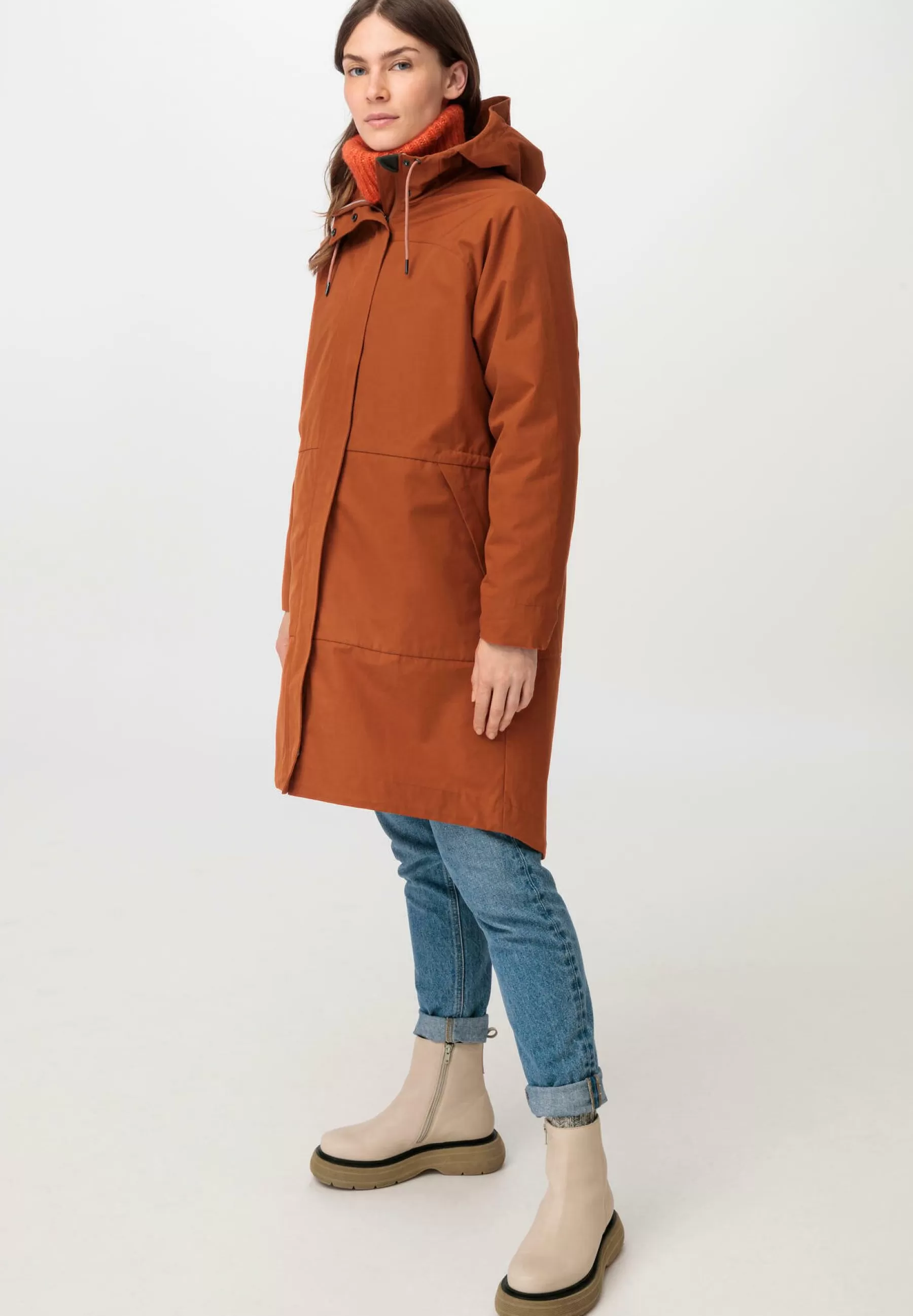 Cheap Allwetter Nature Aus Reiner Bio-Bau - Parka Donna Parka