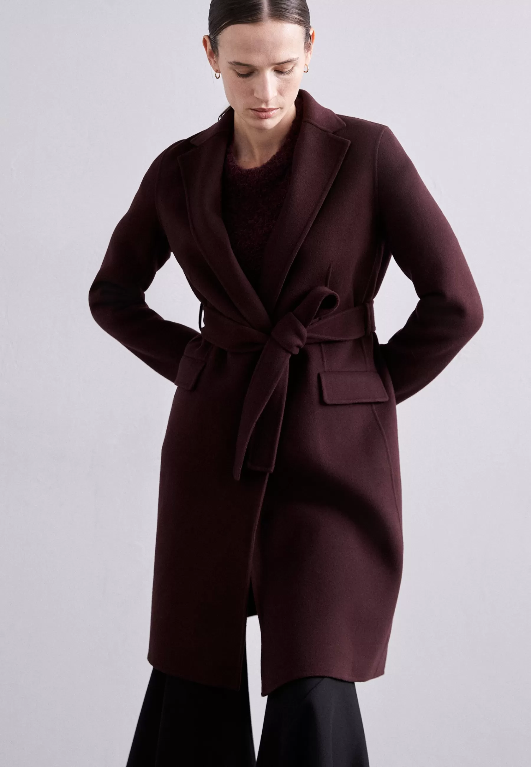 Flash Sale Belt Coat New - Cappotto Classico Donna Classici