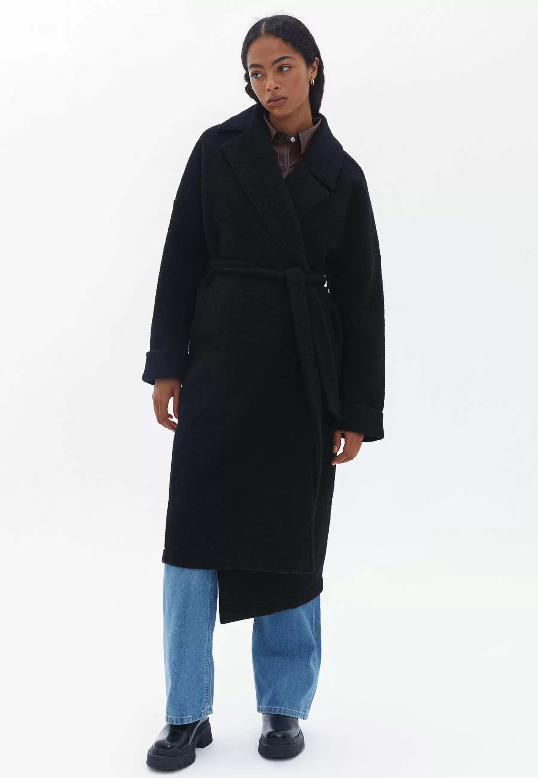 Online Blended With Belt - Cappotto Classico Donna Classici