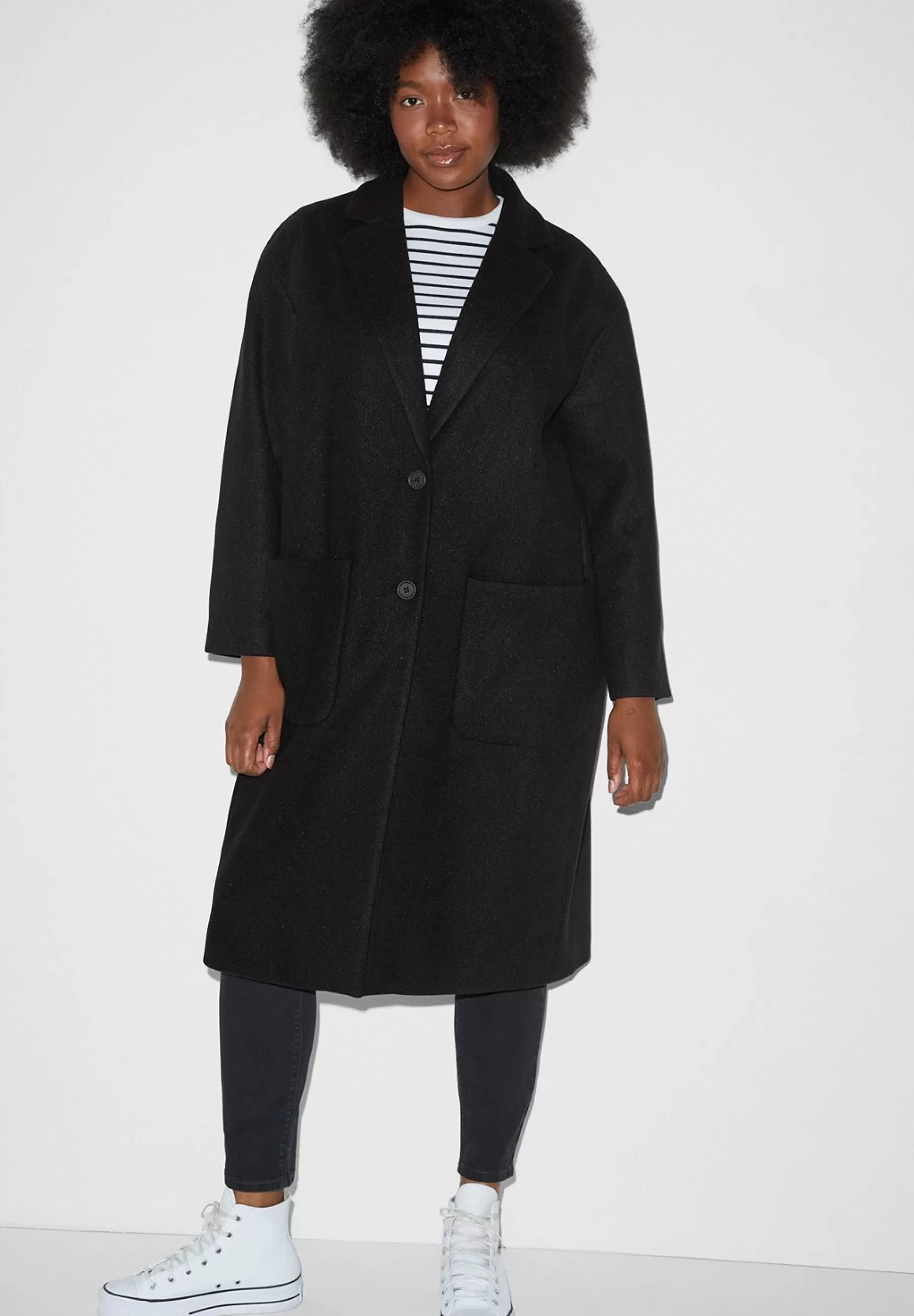 Fashion Cappotto Classico Donna Classici