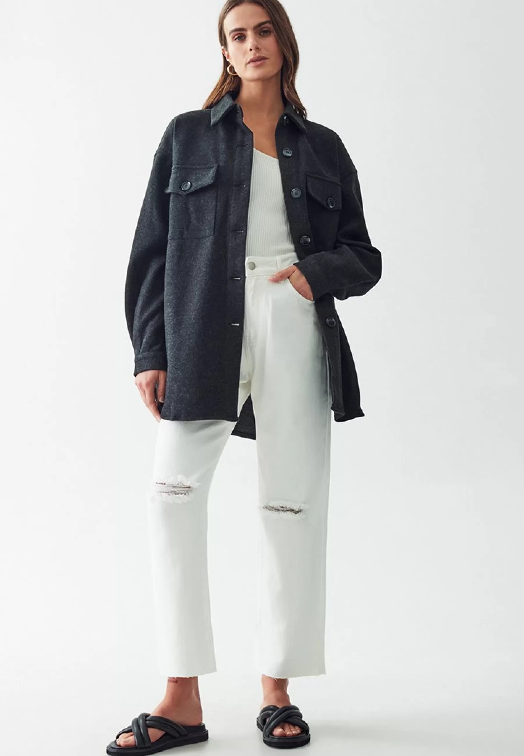 Store Cappotto Corto Donna Classici