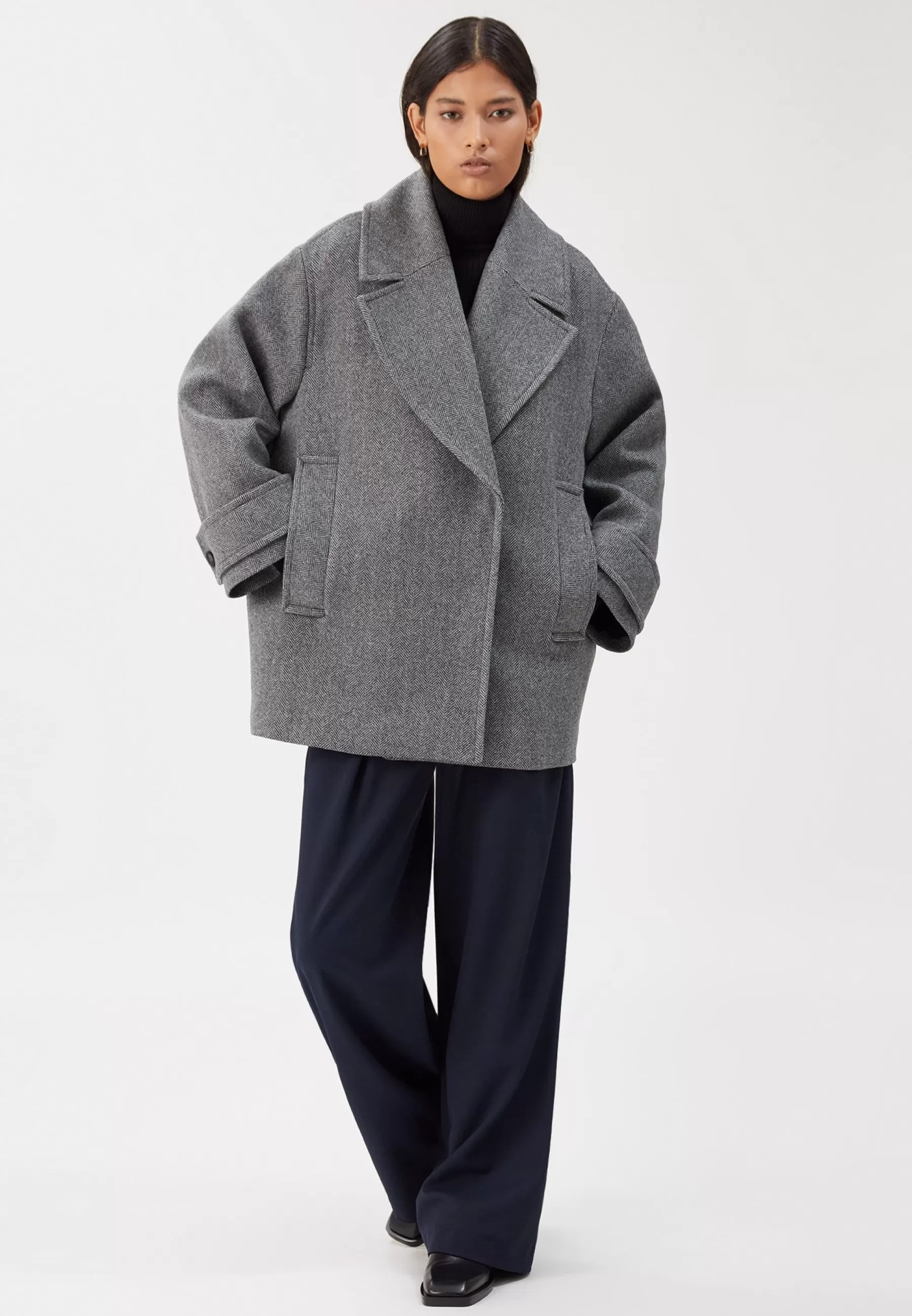 Outlet Carly Sue - Cappotto Classico Donna Classici