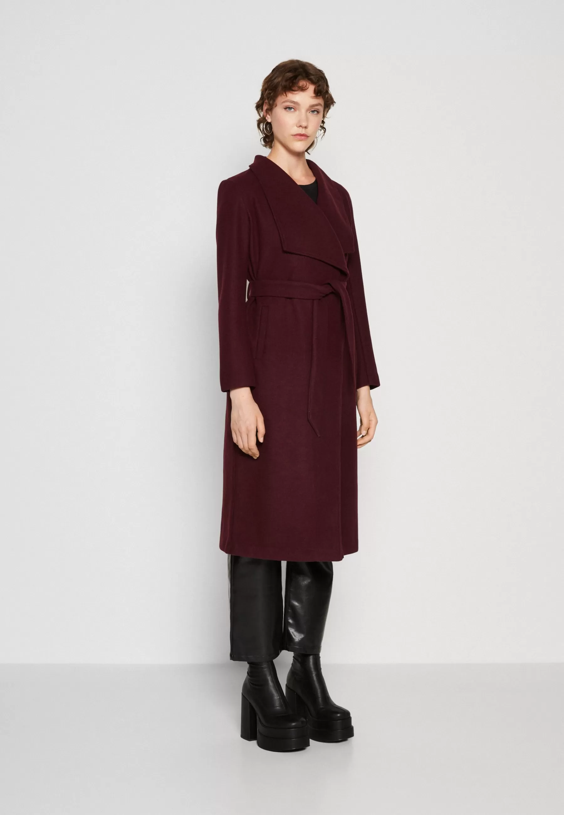 Hot Cooley L/S Long Belted - Cappotto Classico Donna Classici