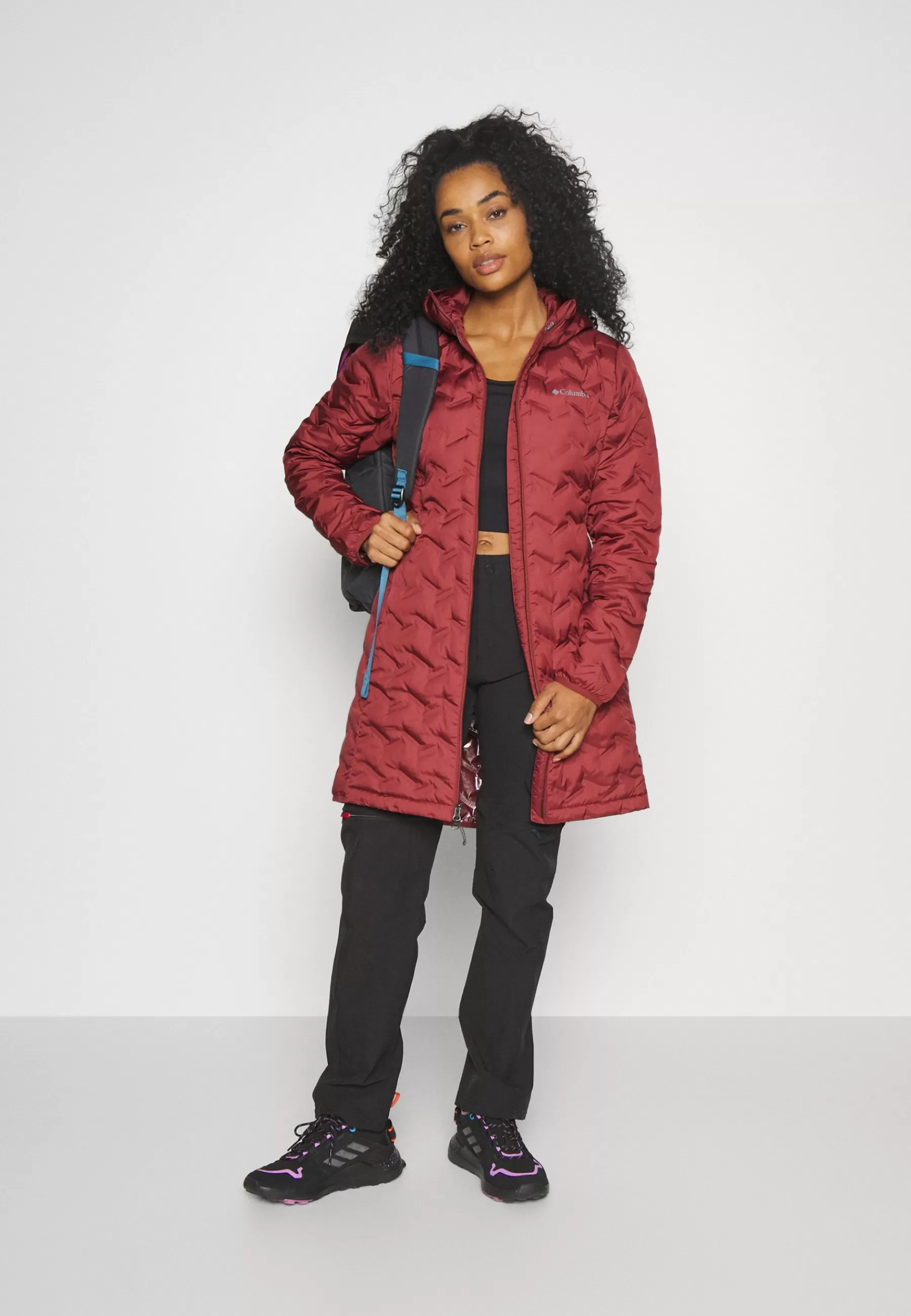 Sale Delta Ridge™ Long Jacket - Piumino Donna Piumini Lunghi