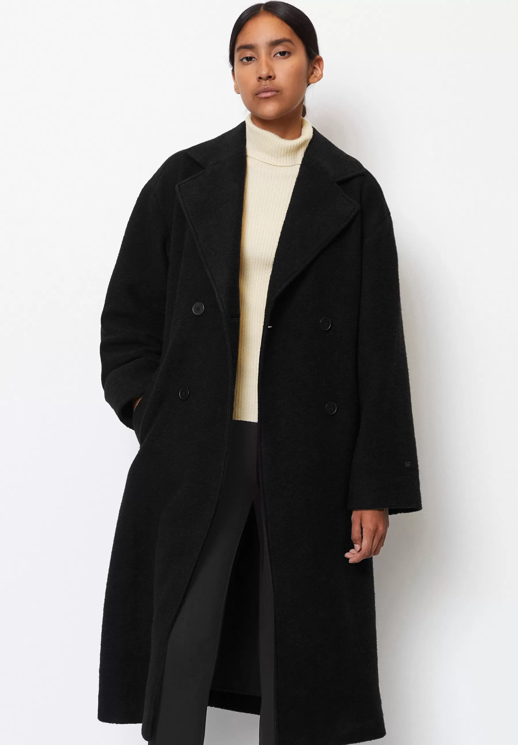 Cheap Double Breasted With Belt - Cappotto Classico Donna Classici