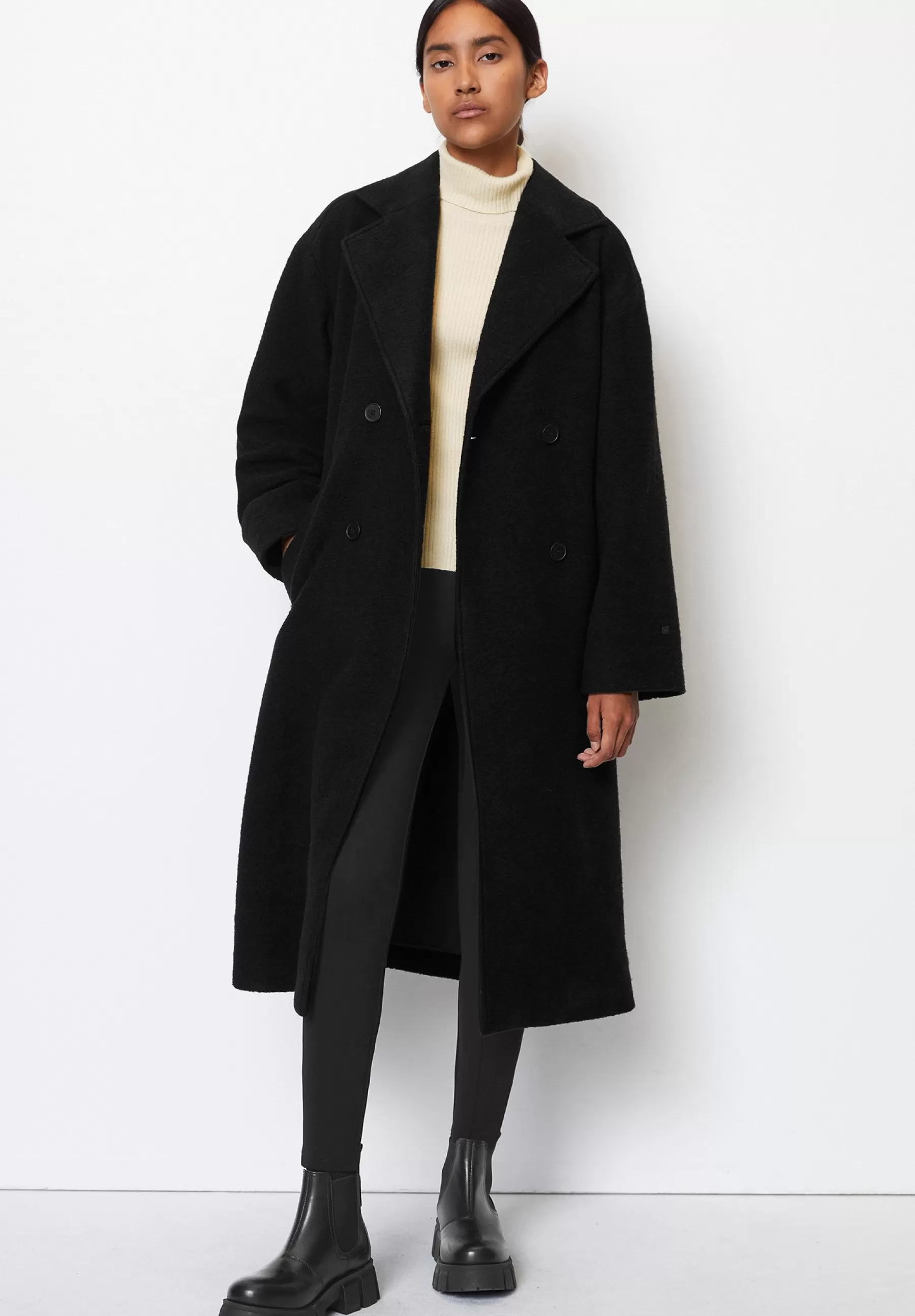 Cheap Double Breasted With Belt - Cappotto Classico Donna Classici