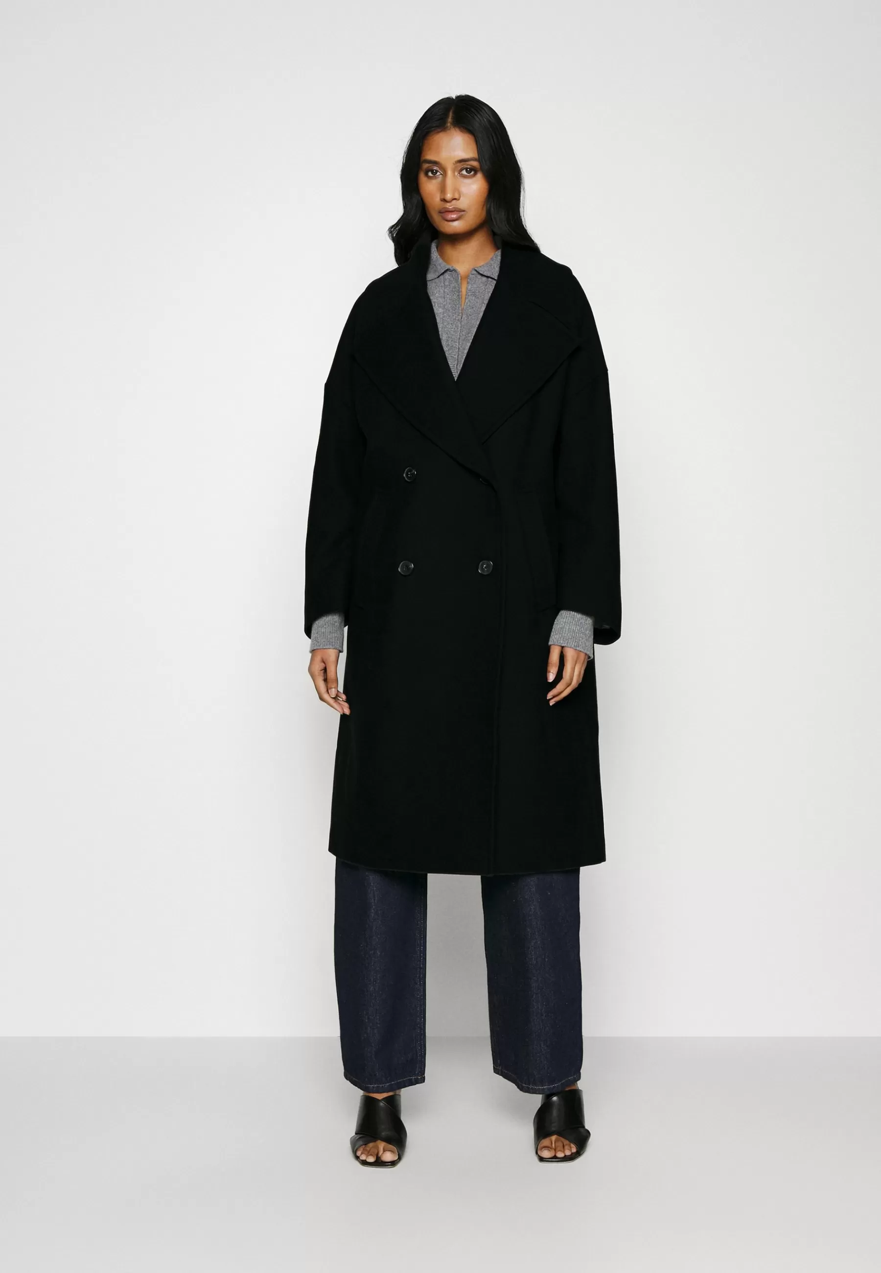 Fashion Drachall - Cappotto Classico Donna Classici