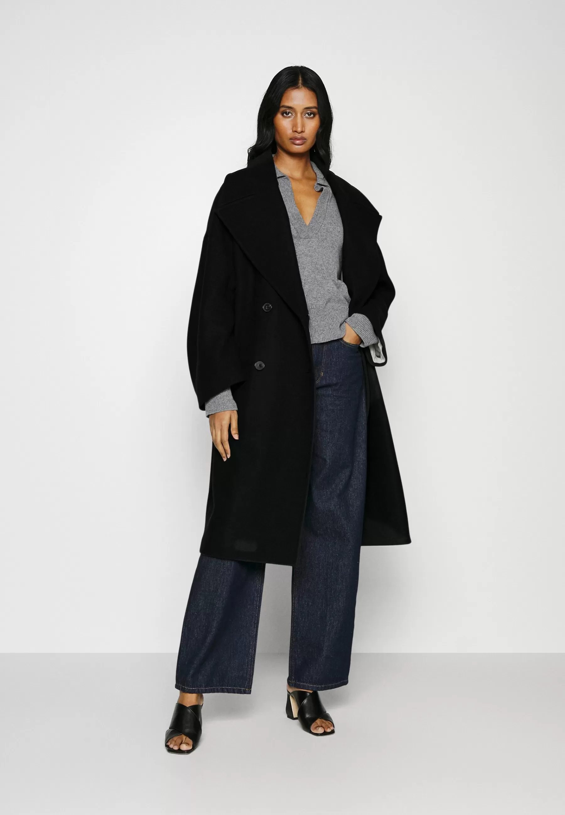 Fashion Drachall - Cappotto Classico Donna Classici