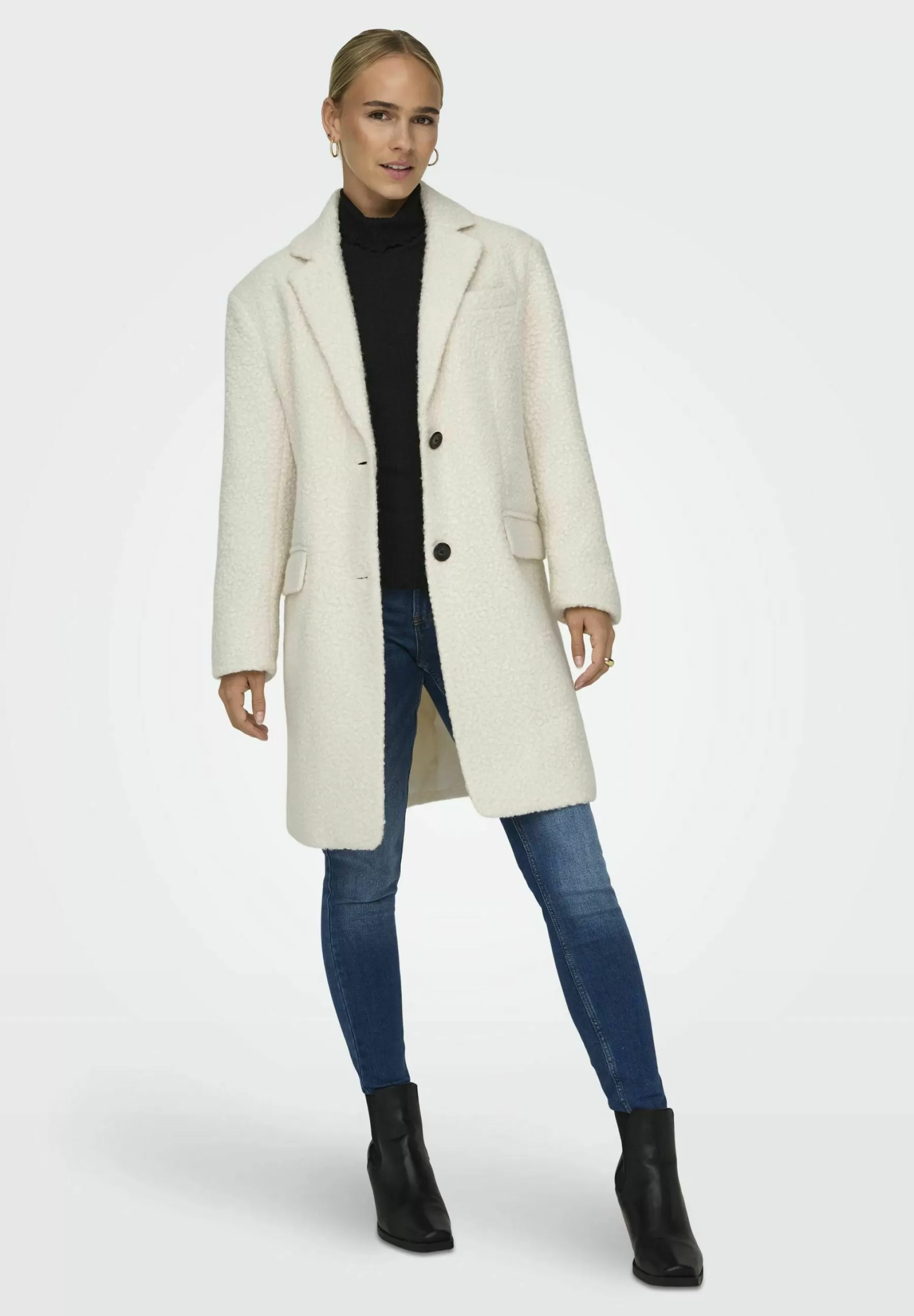 Discount Einfarbiger - Cappotto Classico Donna Classici