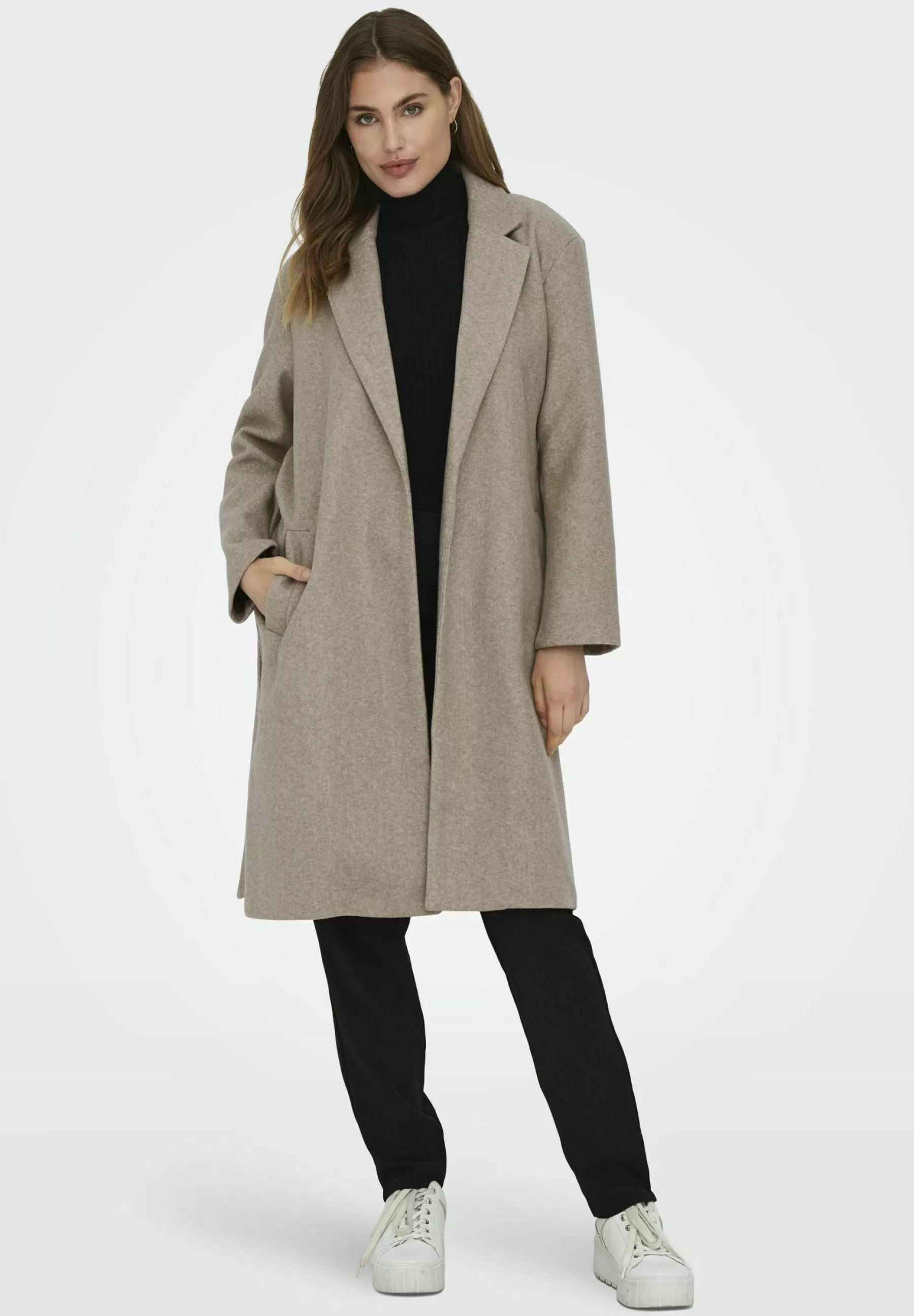 Hot Einfarbiger - Cappotto Classico Donna Classici