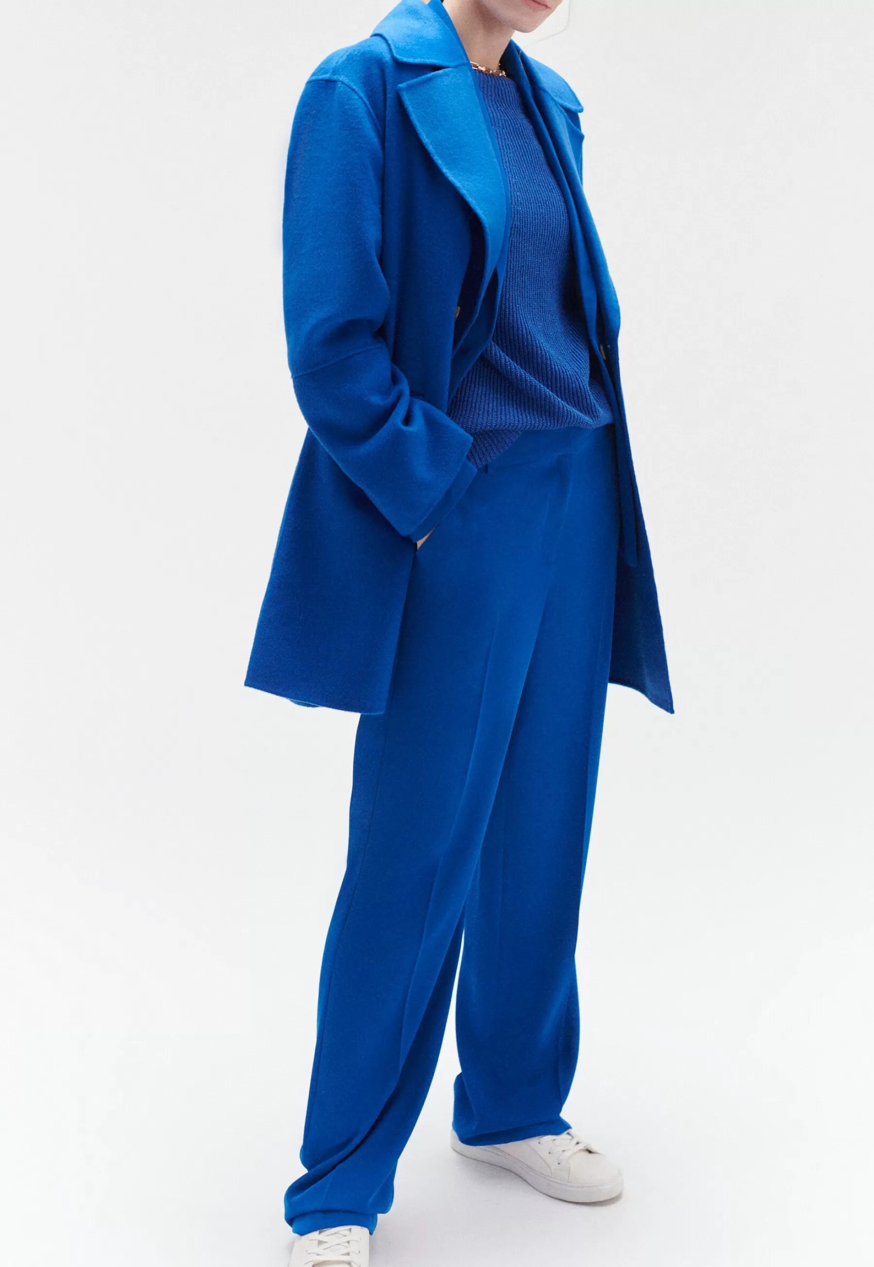 Clearance Elegant Modern - Cappotto Corto Donna Classici