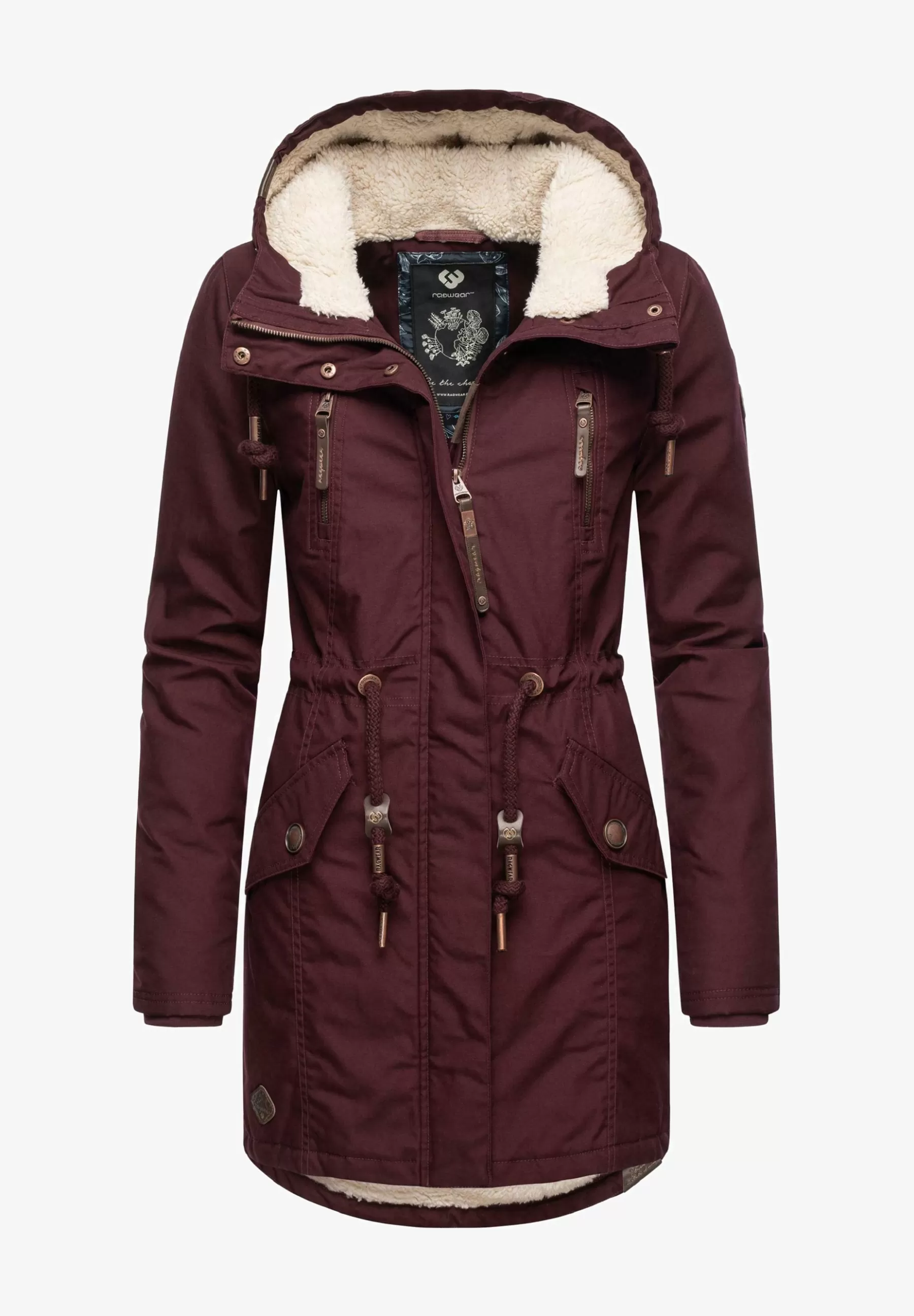 Fashion Elsie - Cappotto Invernale Donna Parka