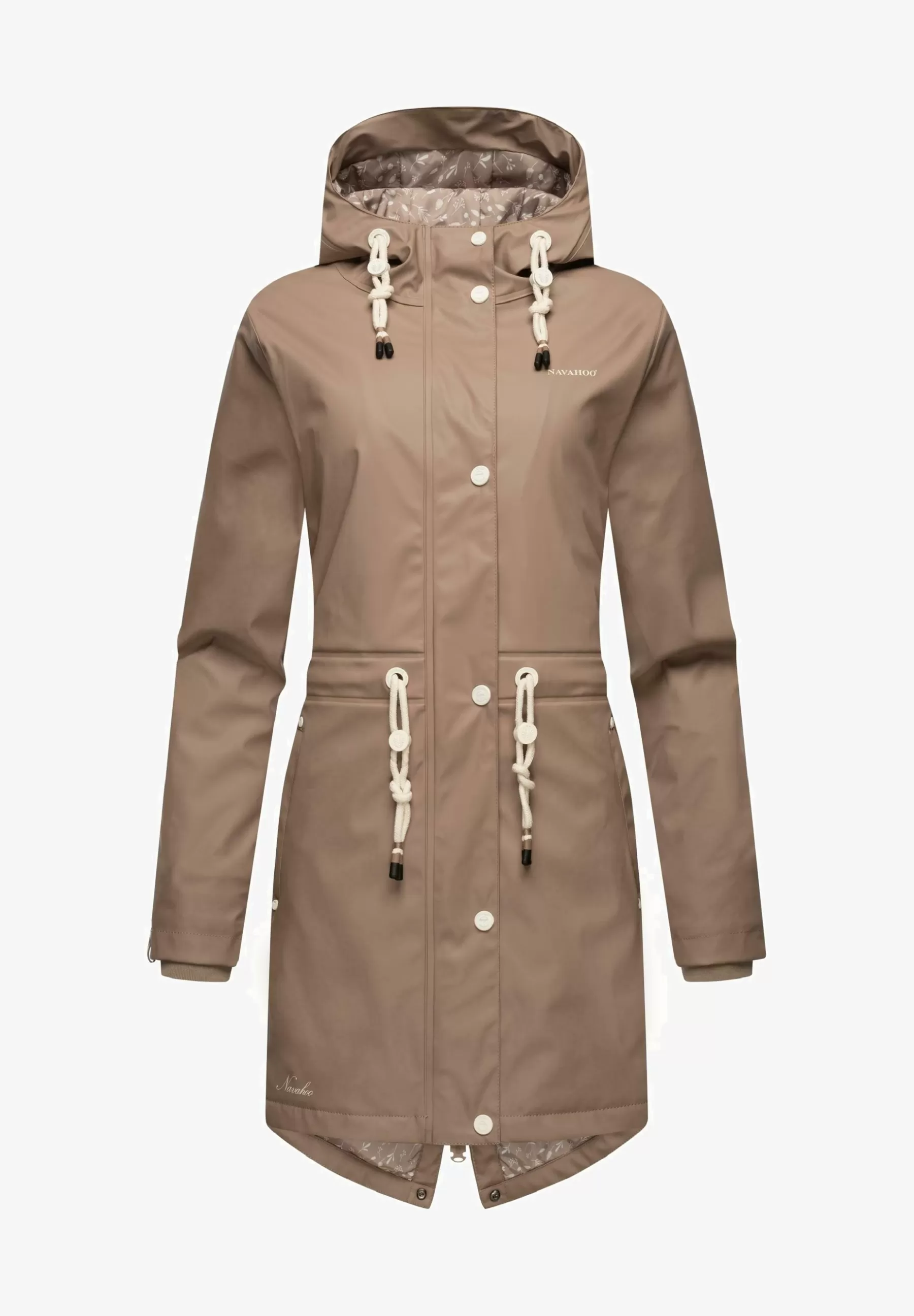 Clearance Flower Of Ocean - Parka Donna Parka