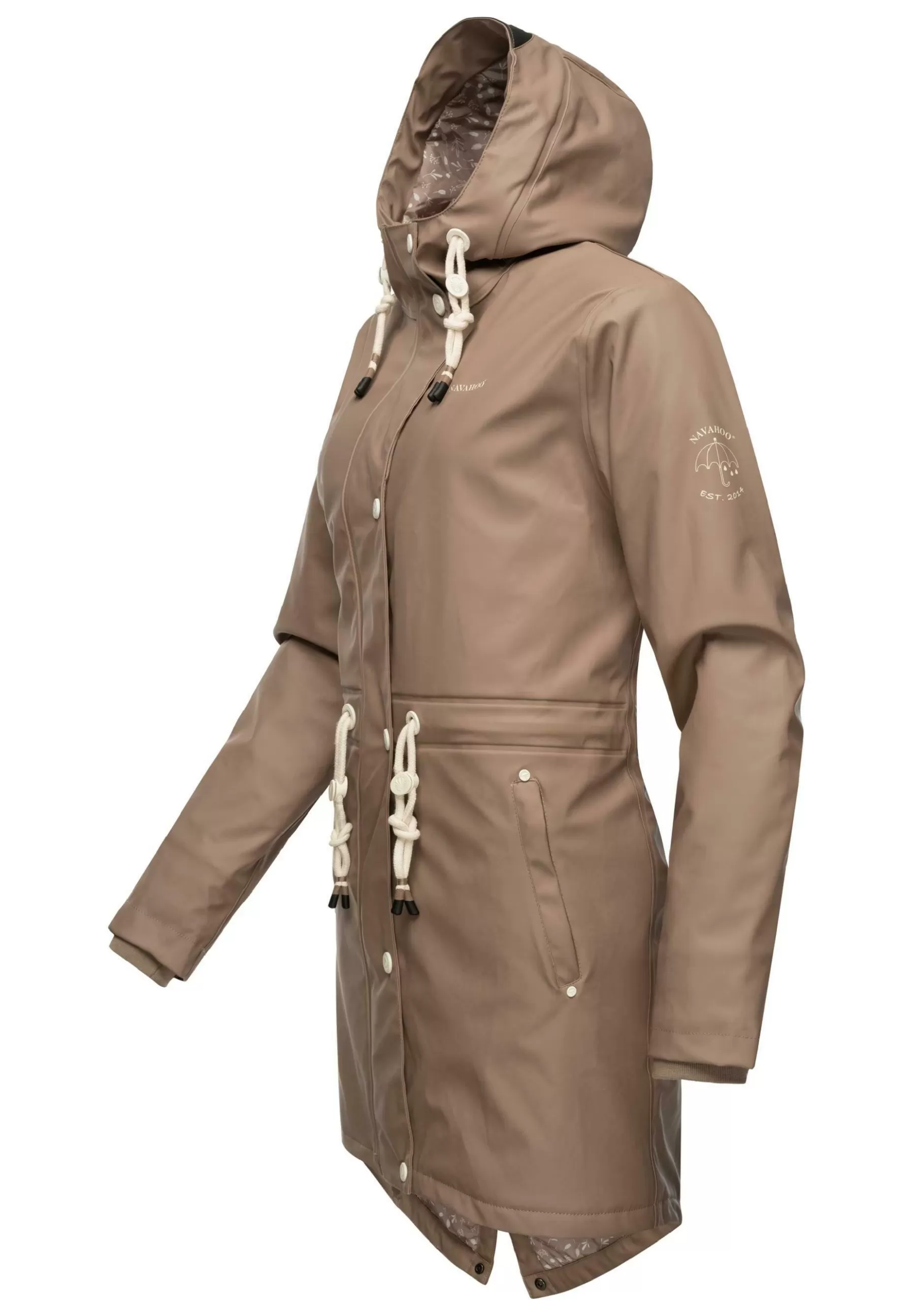 Clearance Flower Of Ocean - Parka Donna Parka