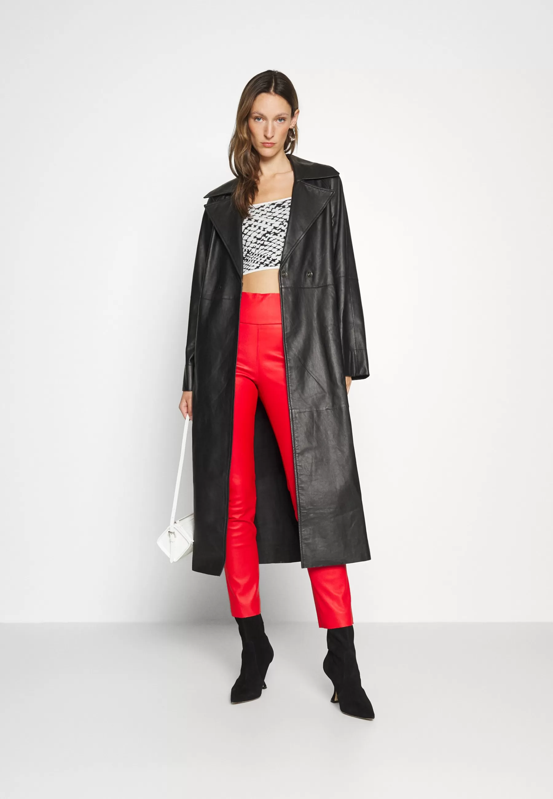 New Giacca Di Pelle Donna Classici
