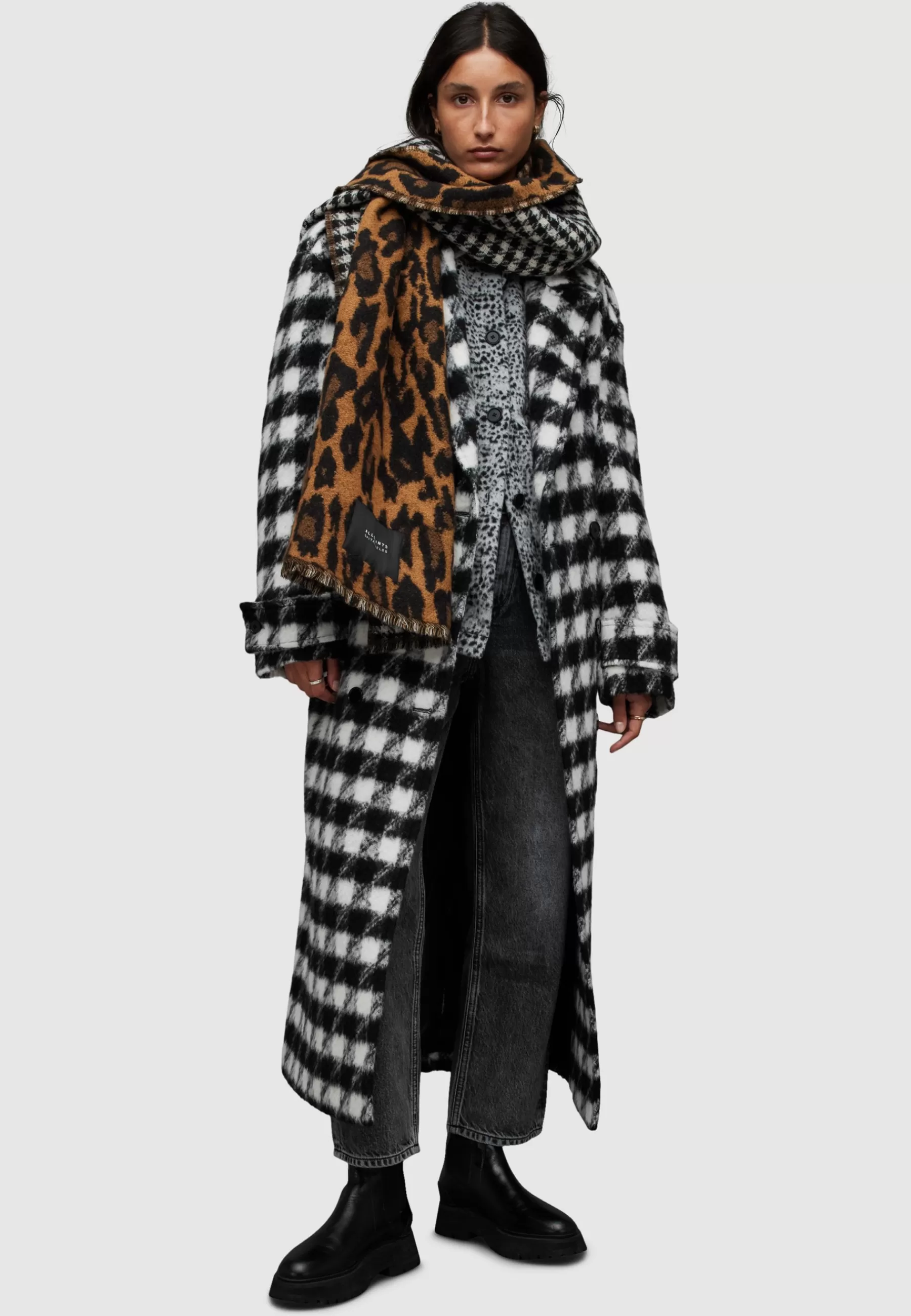 Outlet Haithe Check - Cappotto Classico Donna Classici