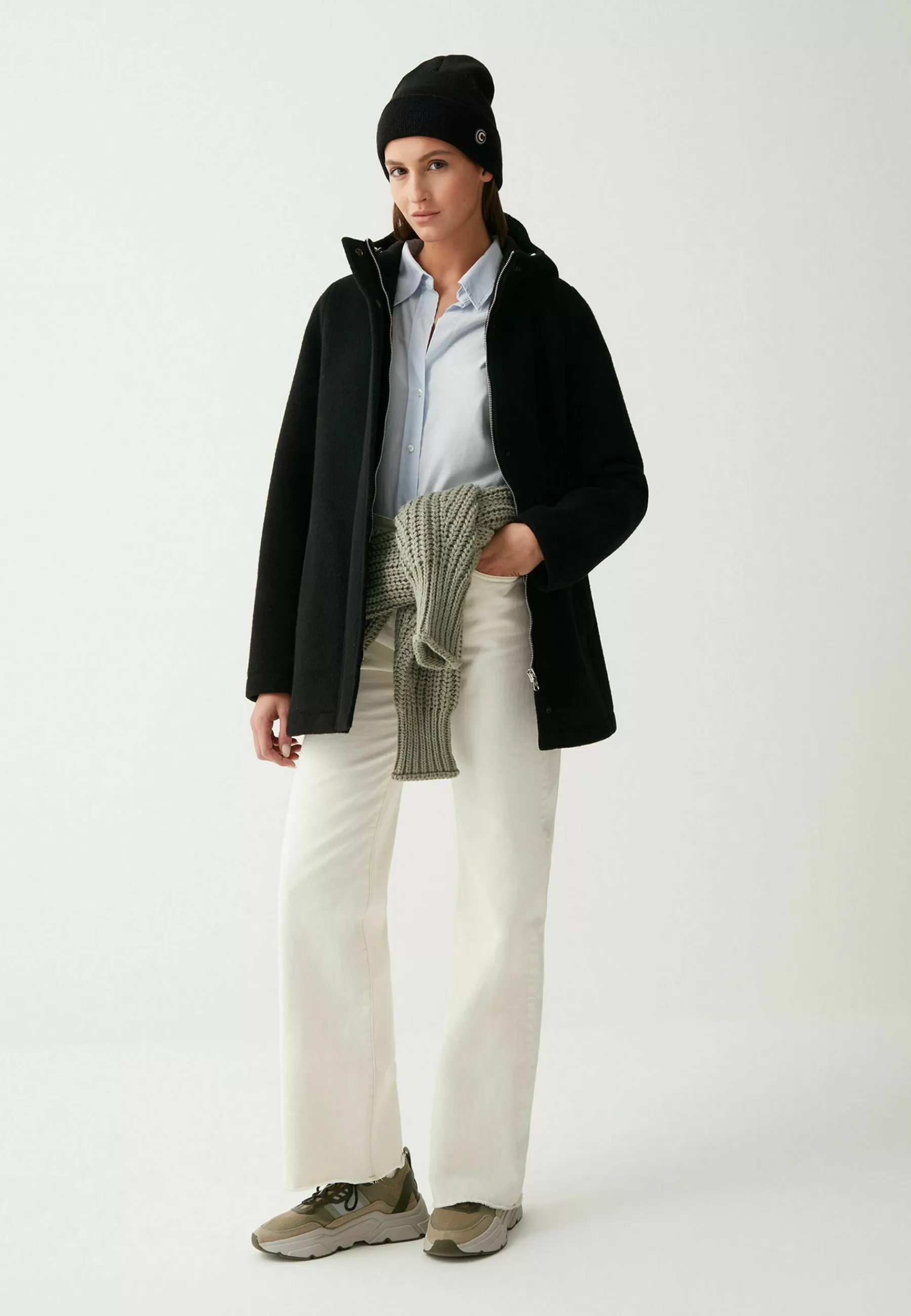 New Hooded - Cappotto Corto Donna Classici