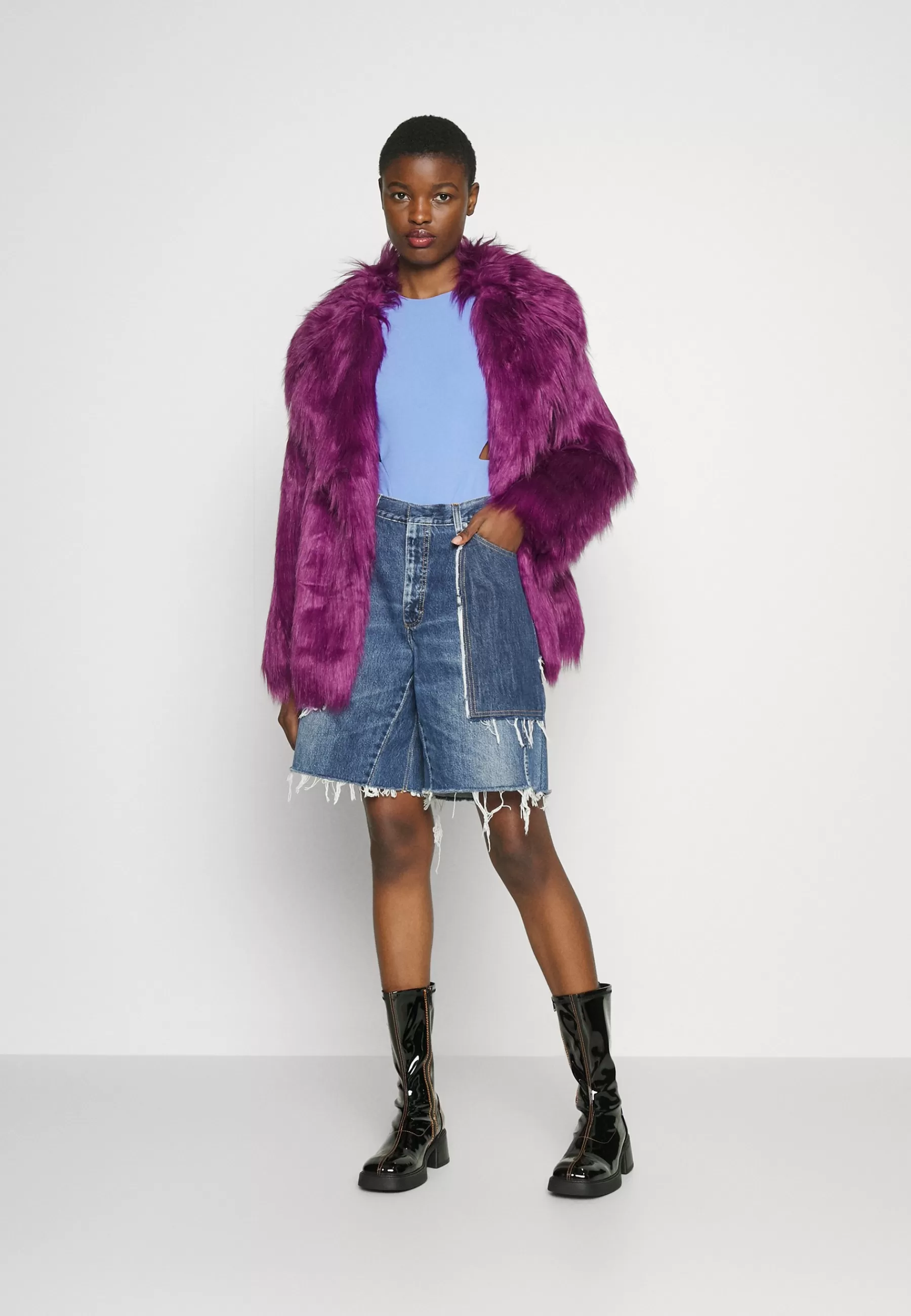 Fashion Hun'S Pick Jacket - Cappotto Classico Donna Classici