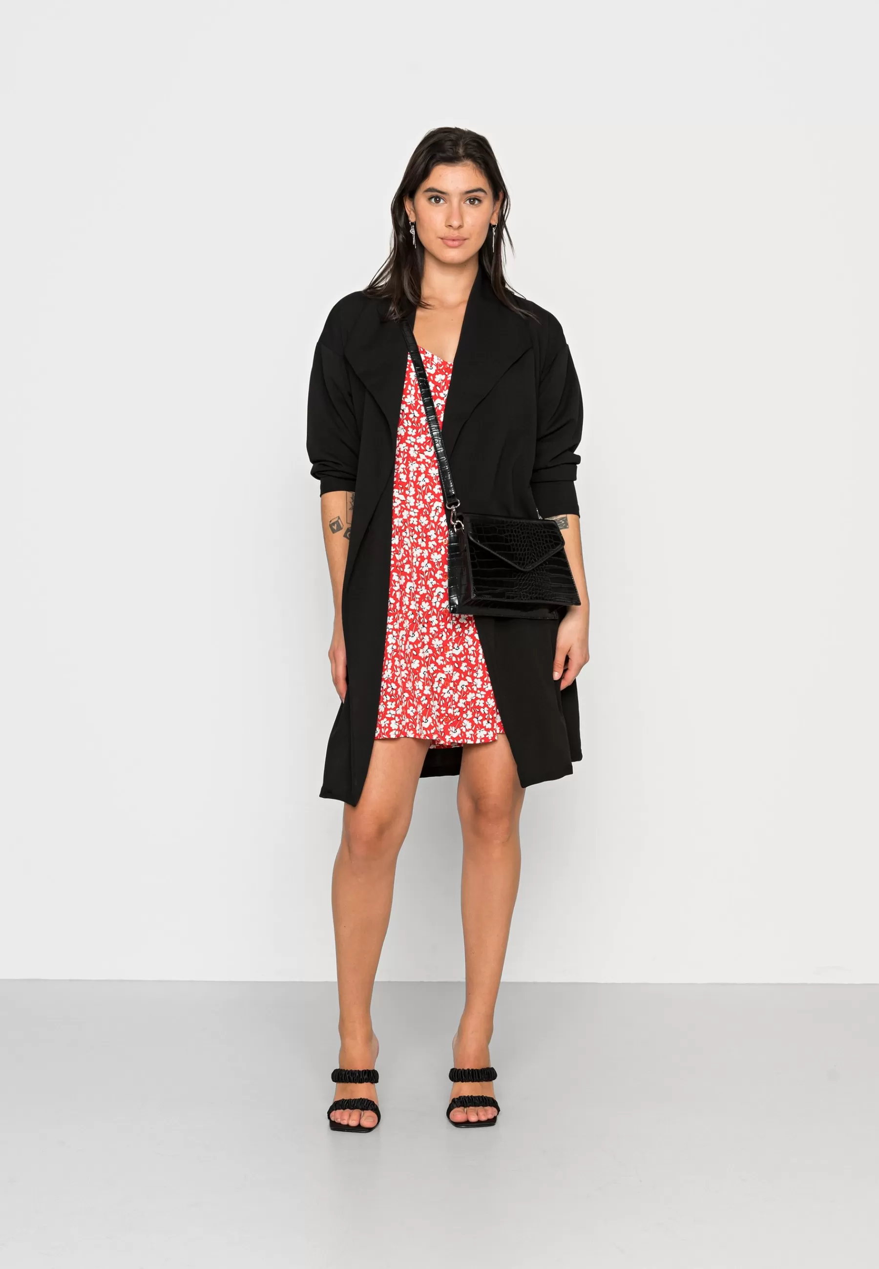 Clearance mekko Wrap Long Jacket - Cappotto Classico Donna Classici