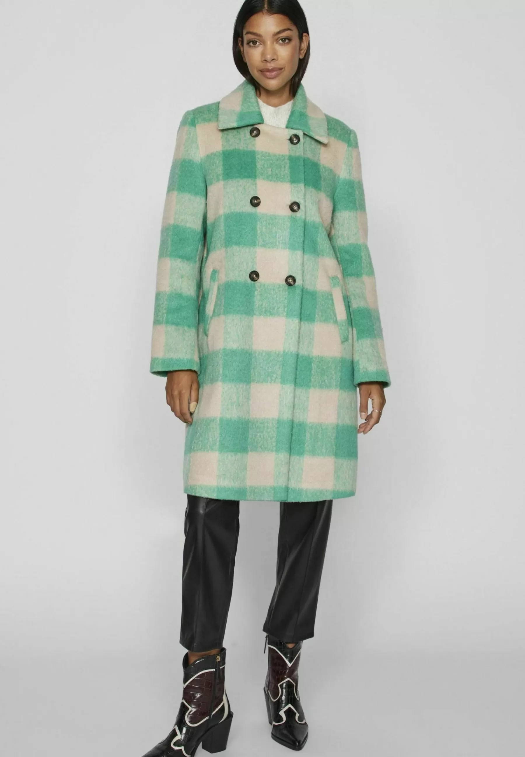Outlet Karierte - Cappotto Classico Donna Classici