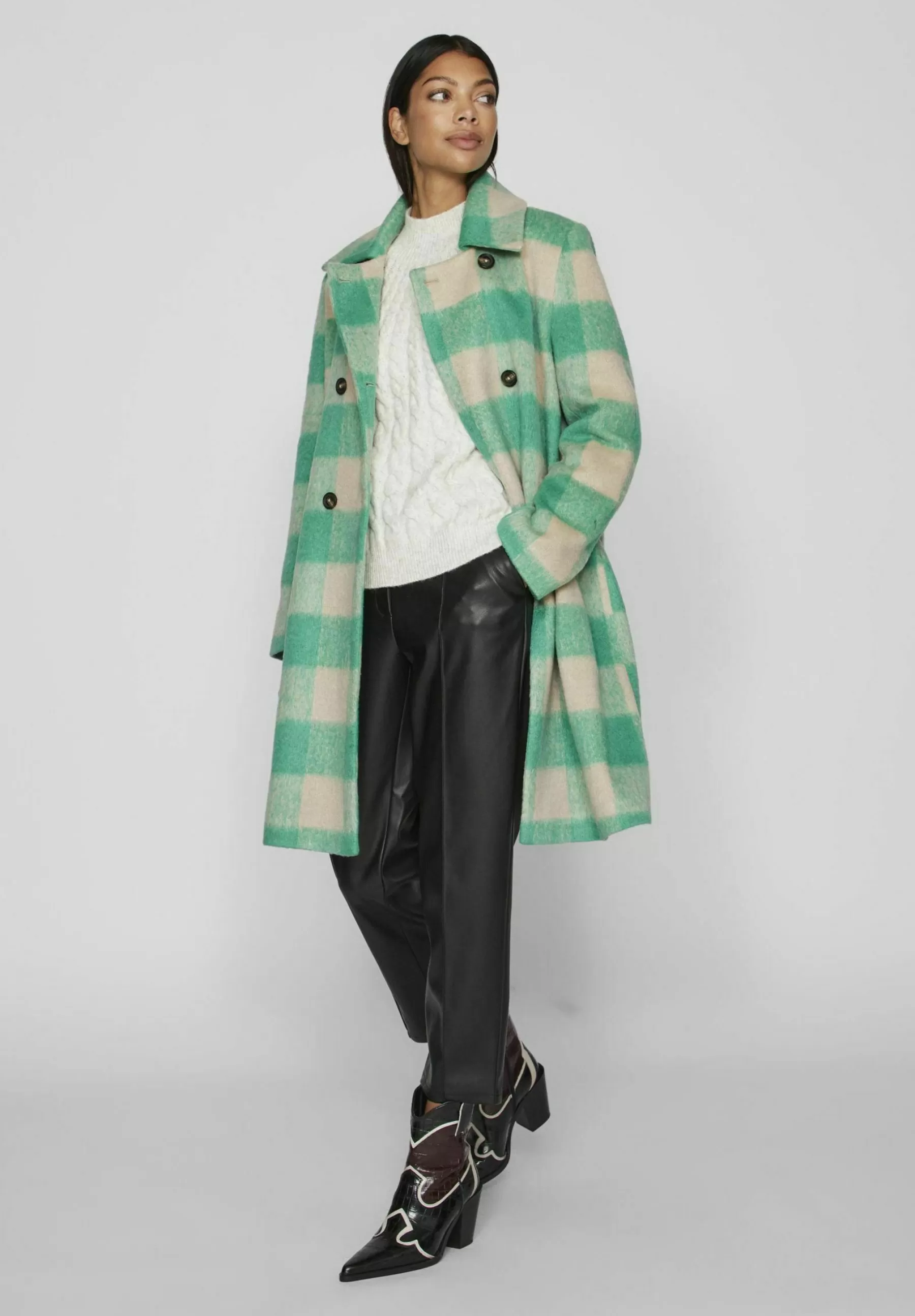 Outlet Karierte - Cappotto Classico Donna Classici