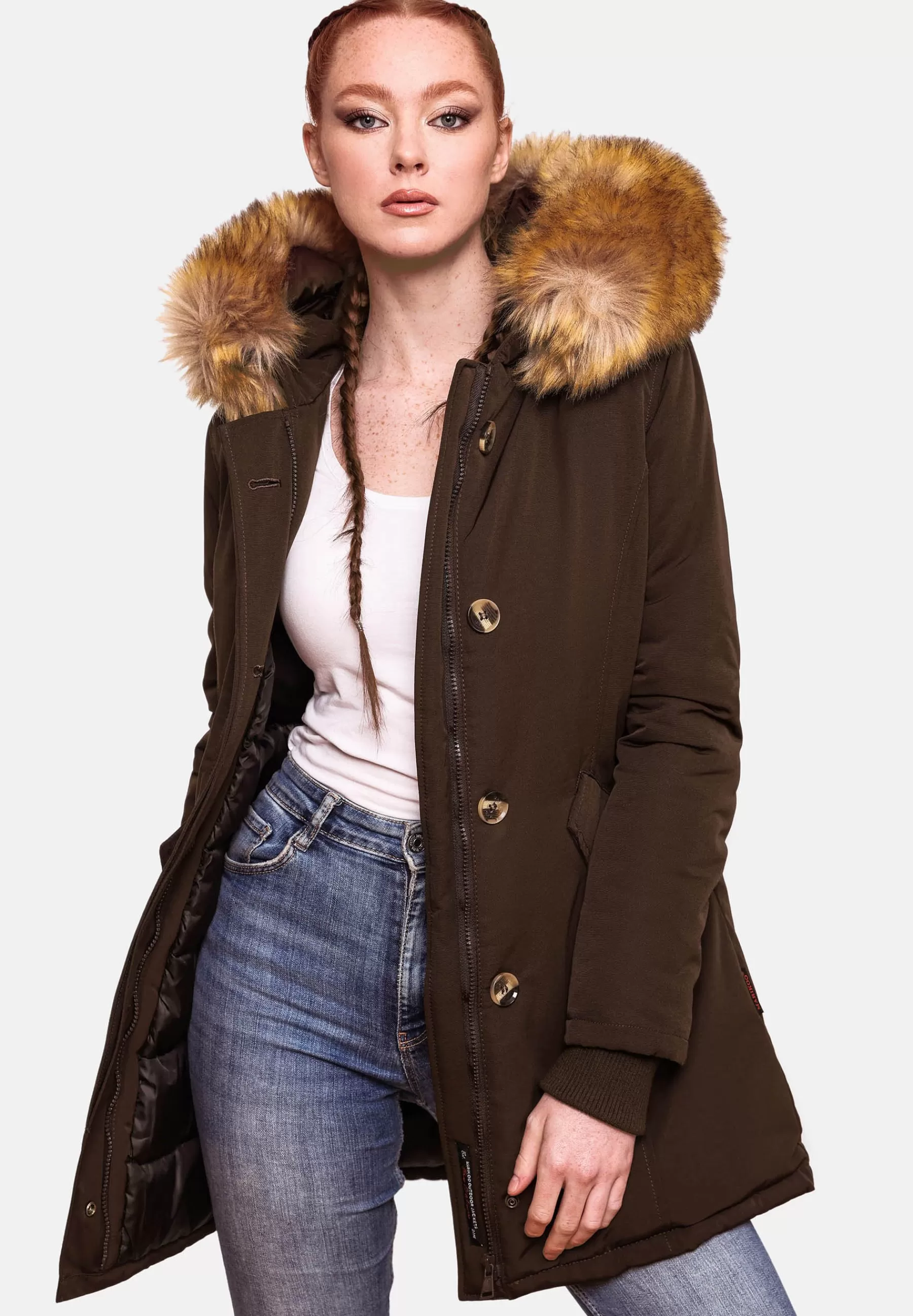 Online Karmaa - Cappotto Invernale Donna Parka