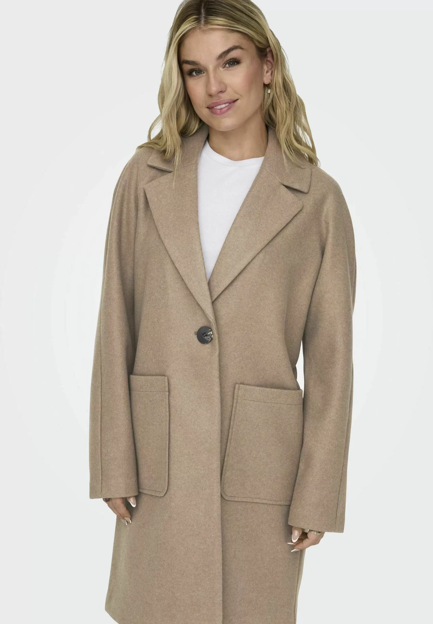 Fashion Lange Ein - Cappotto Classico Donna Classici