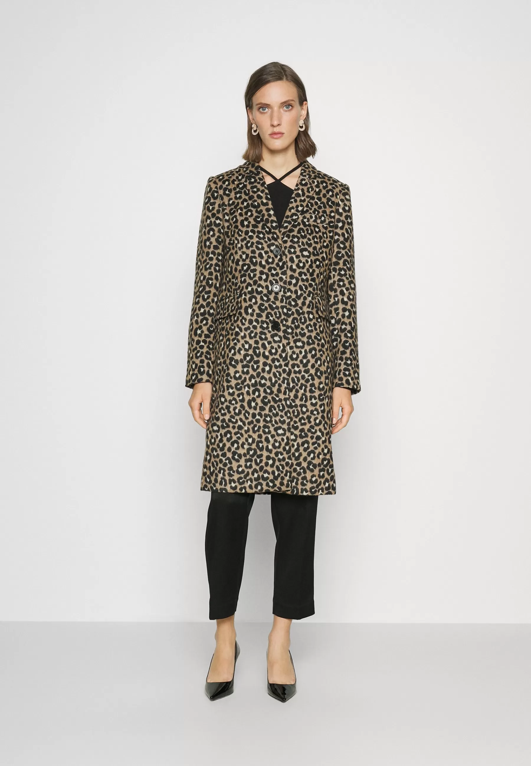 Outlet Leopard - Cappotto Classico Donna Classici