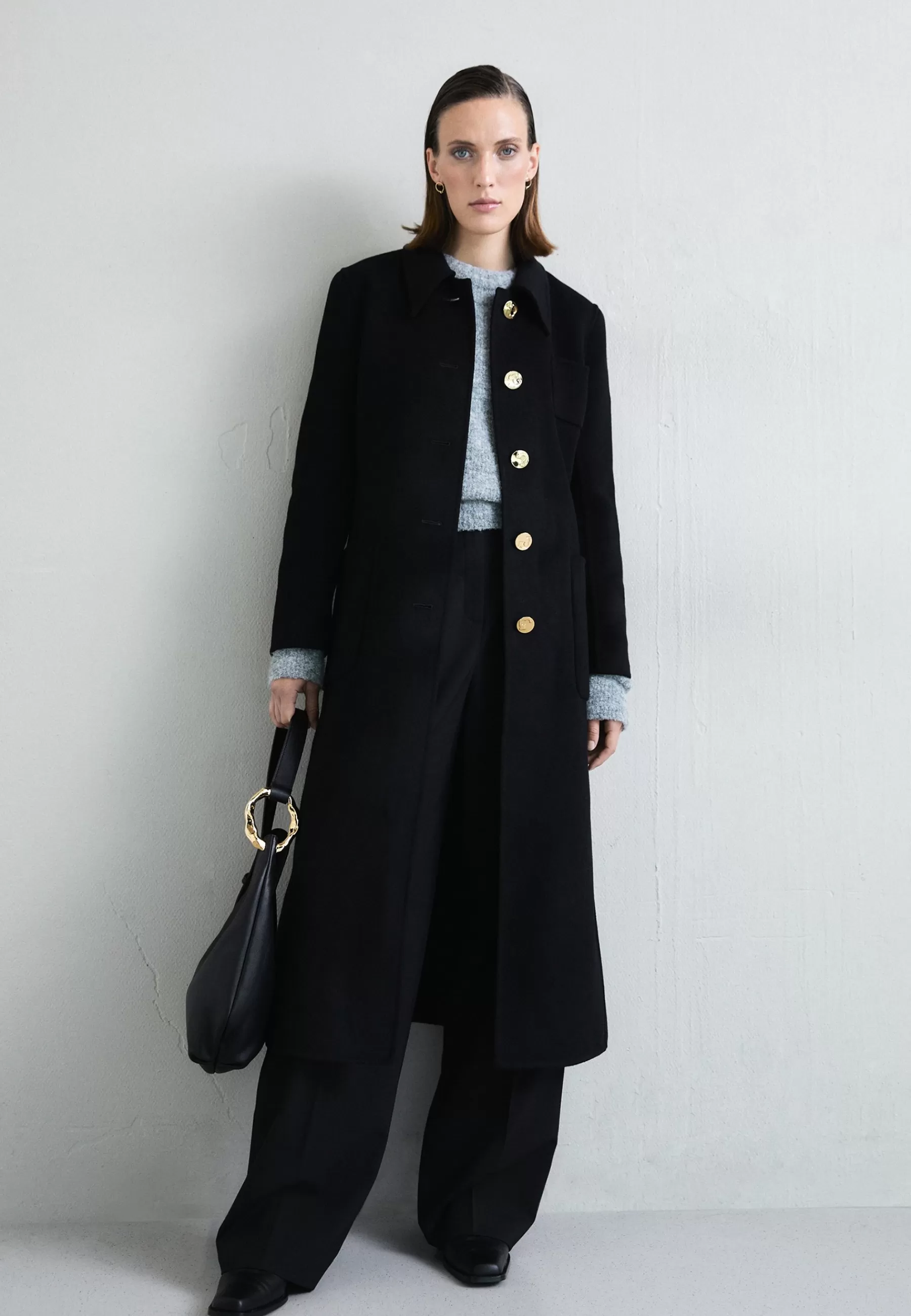Clearance Long Coat - Cappotto Classico Donna Classici