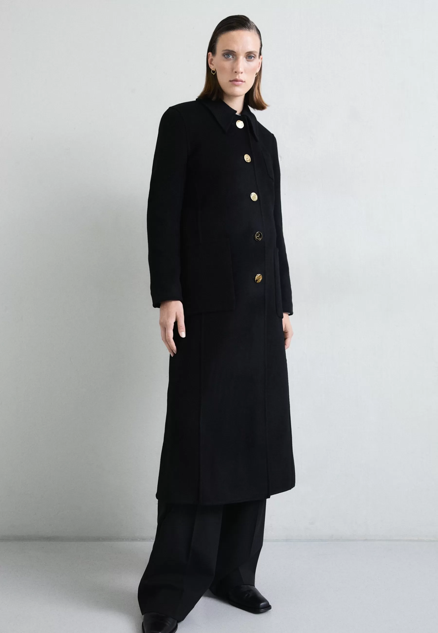 Clearance Long Coat - Cappotto Classico Donna Classici