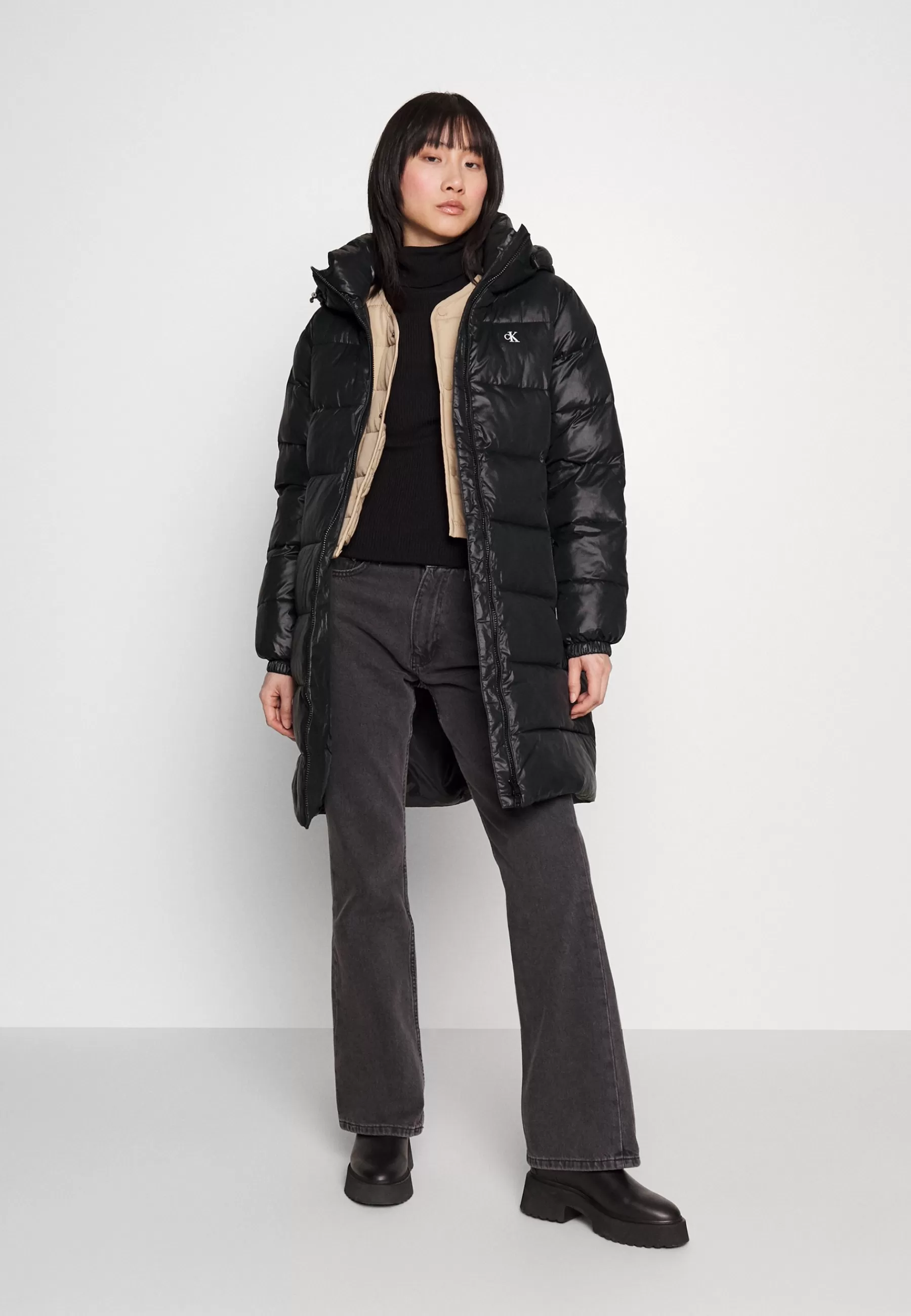 Cheap Lw Padded Long Fitted Jacket - Cappotto Classico Donna Classici