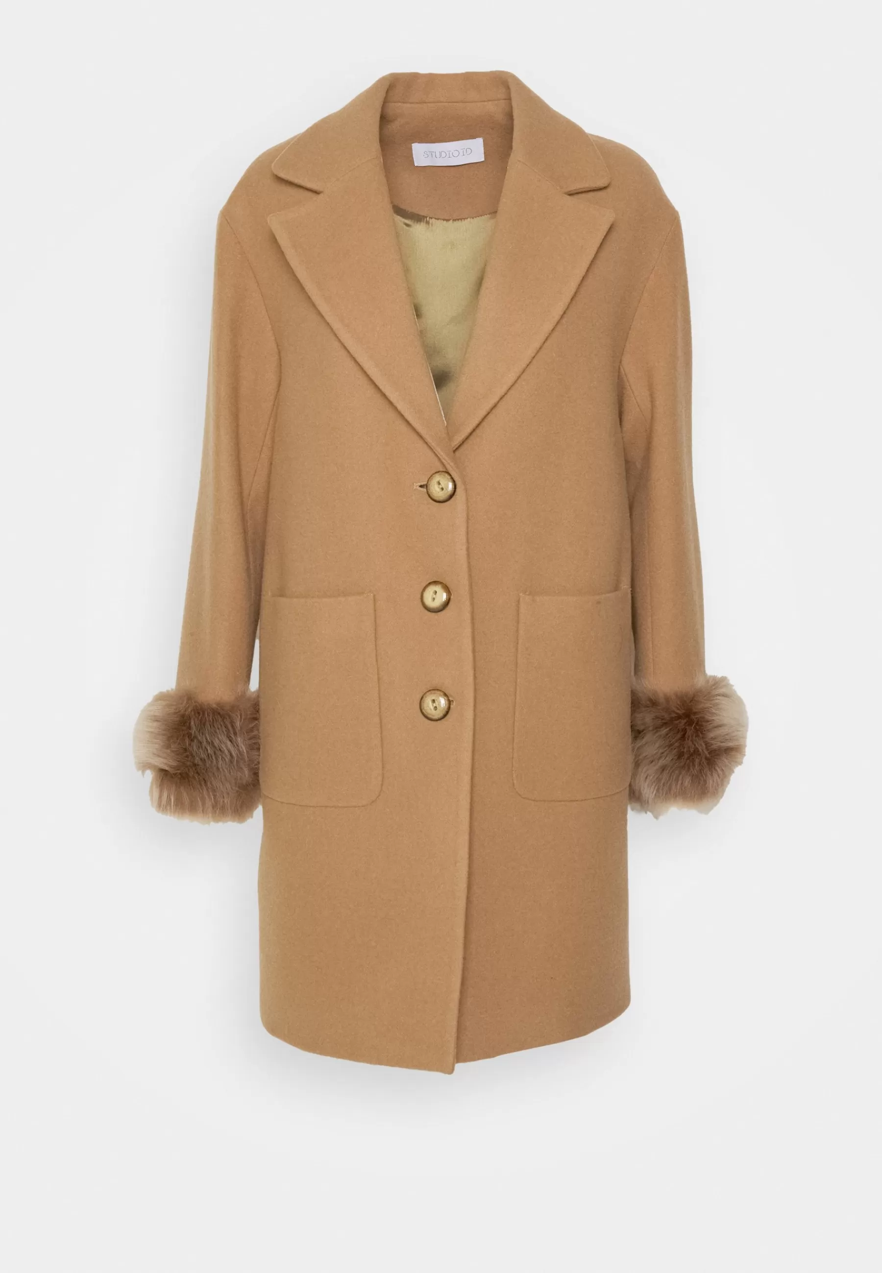 Shop Maggi Car Coat Short With Cuffs - Cappotto Corto Donna Classici