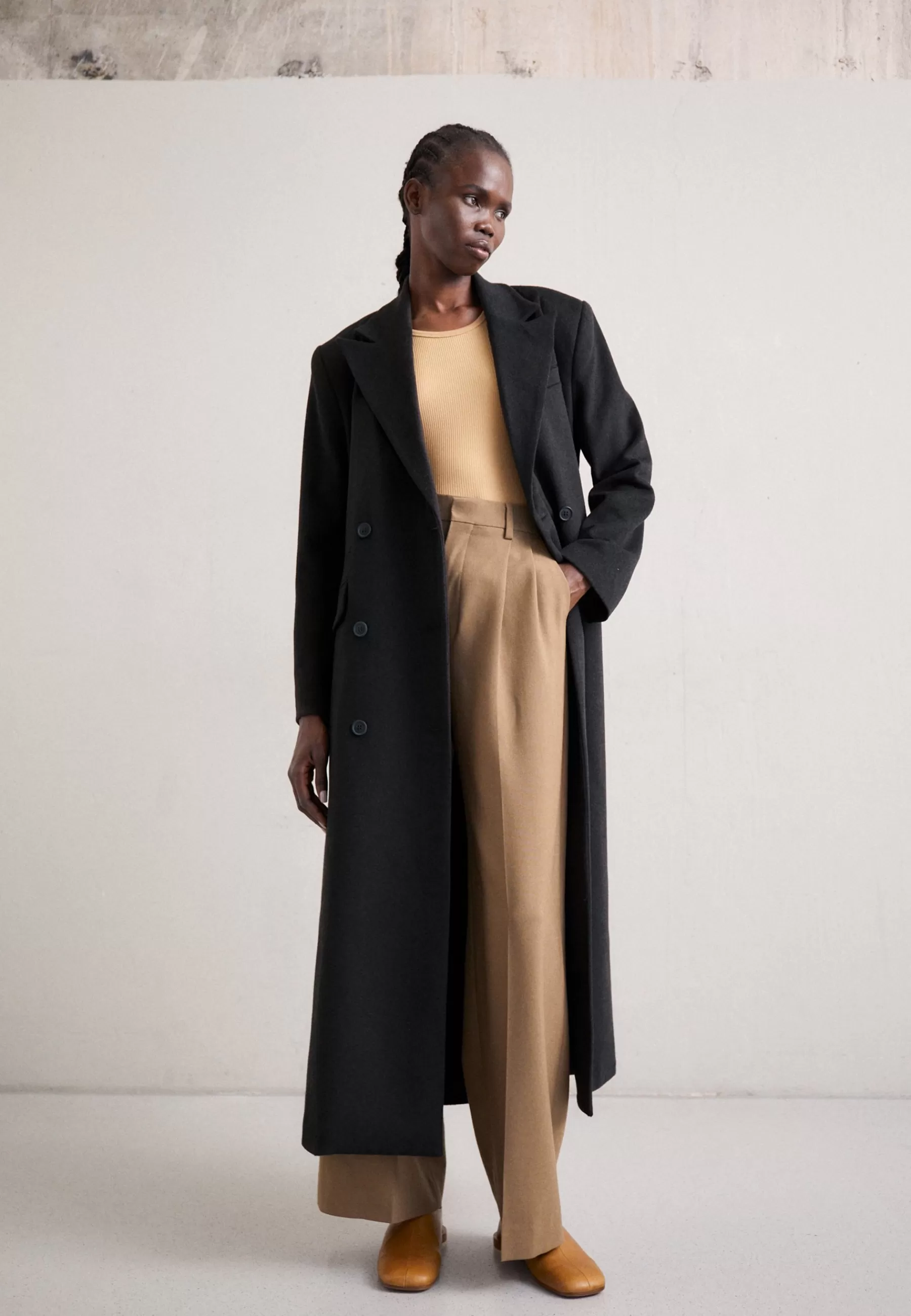 Flash Sale Maxi Coat Slits - Cappotto Classico Donna Classici