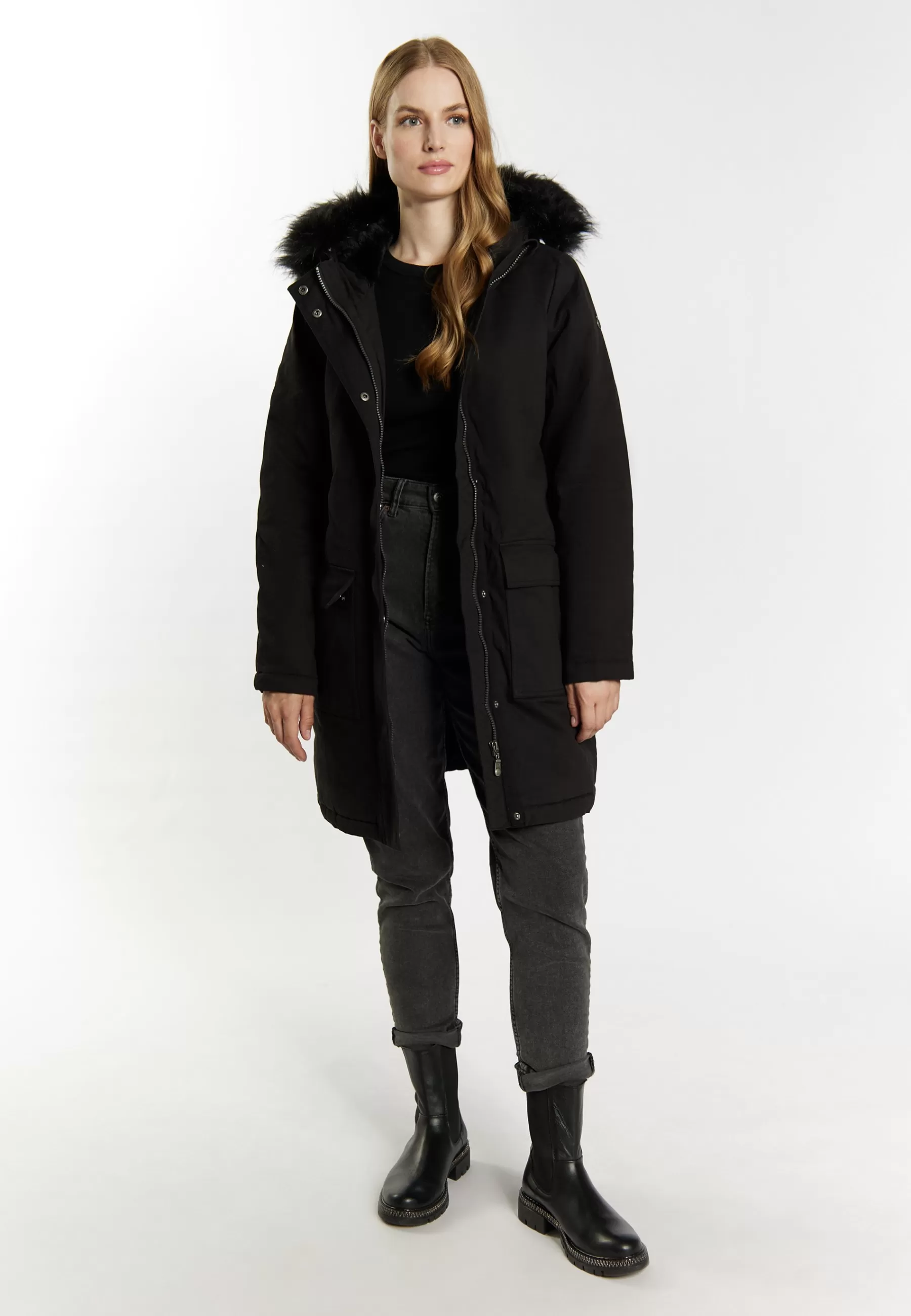Store Mit Futter Imane - Cappotto Invernale Donna Parka
