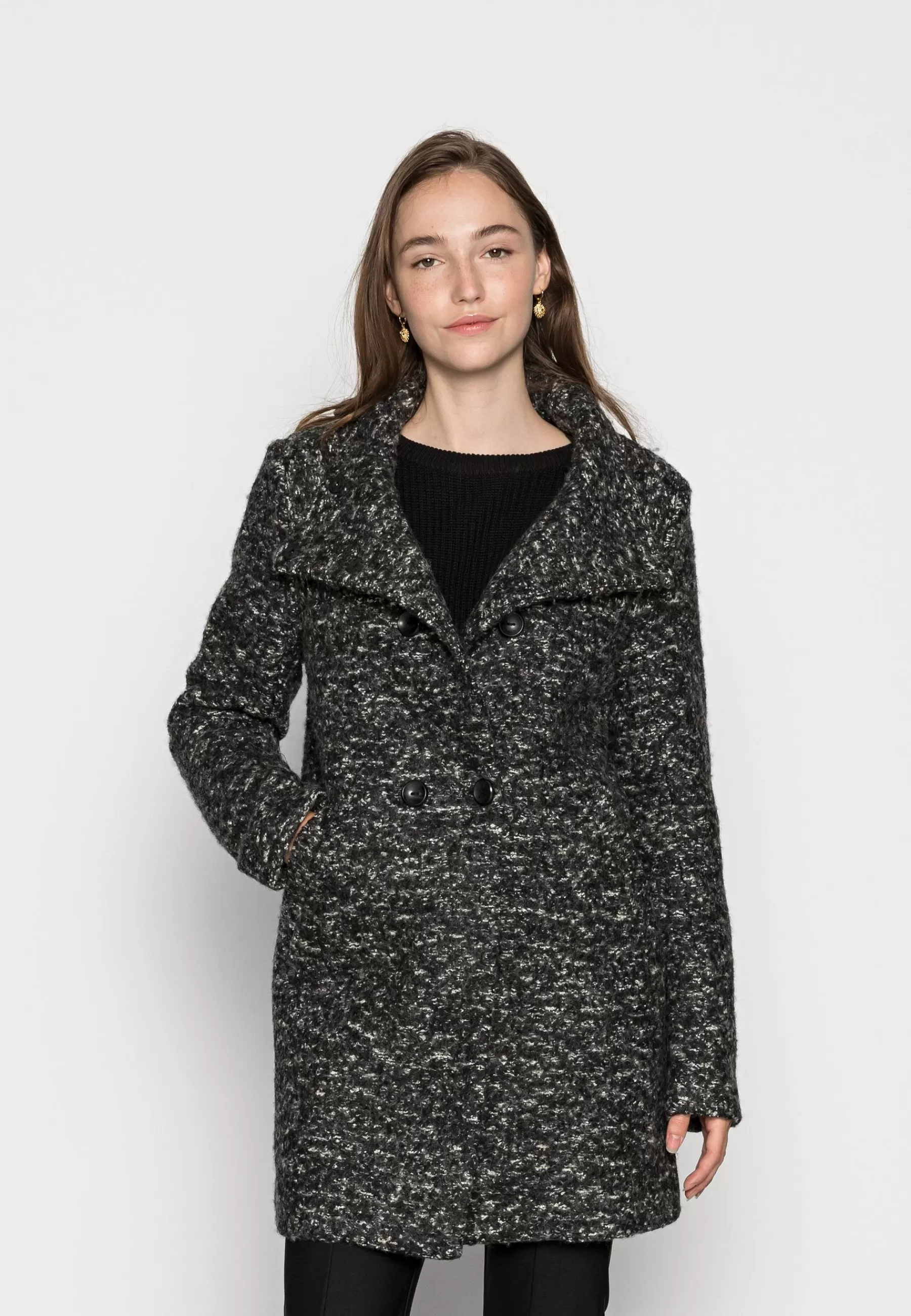 Clearance Newsophia Cc Otw - Cappotto Corto Donna Classici