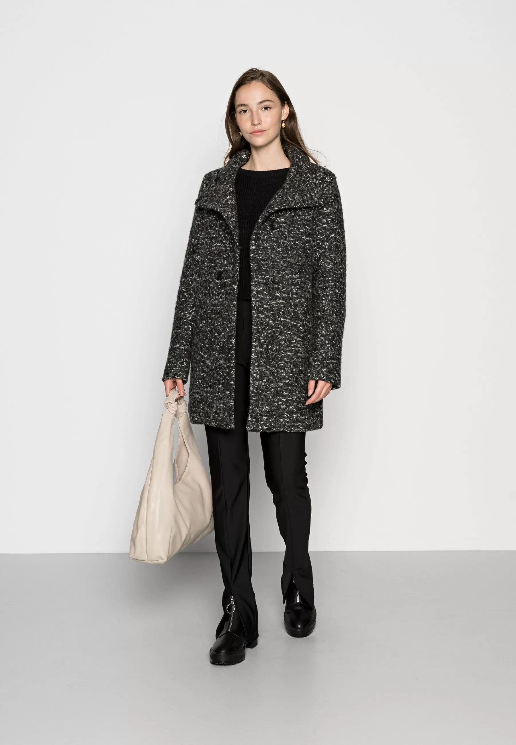 Clearance Newsophia Cc Otw - Cappotto Corto Donna Classici