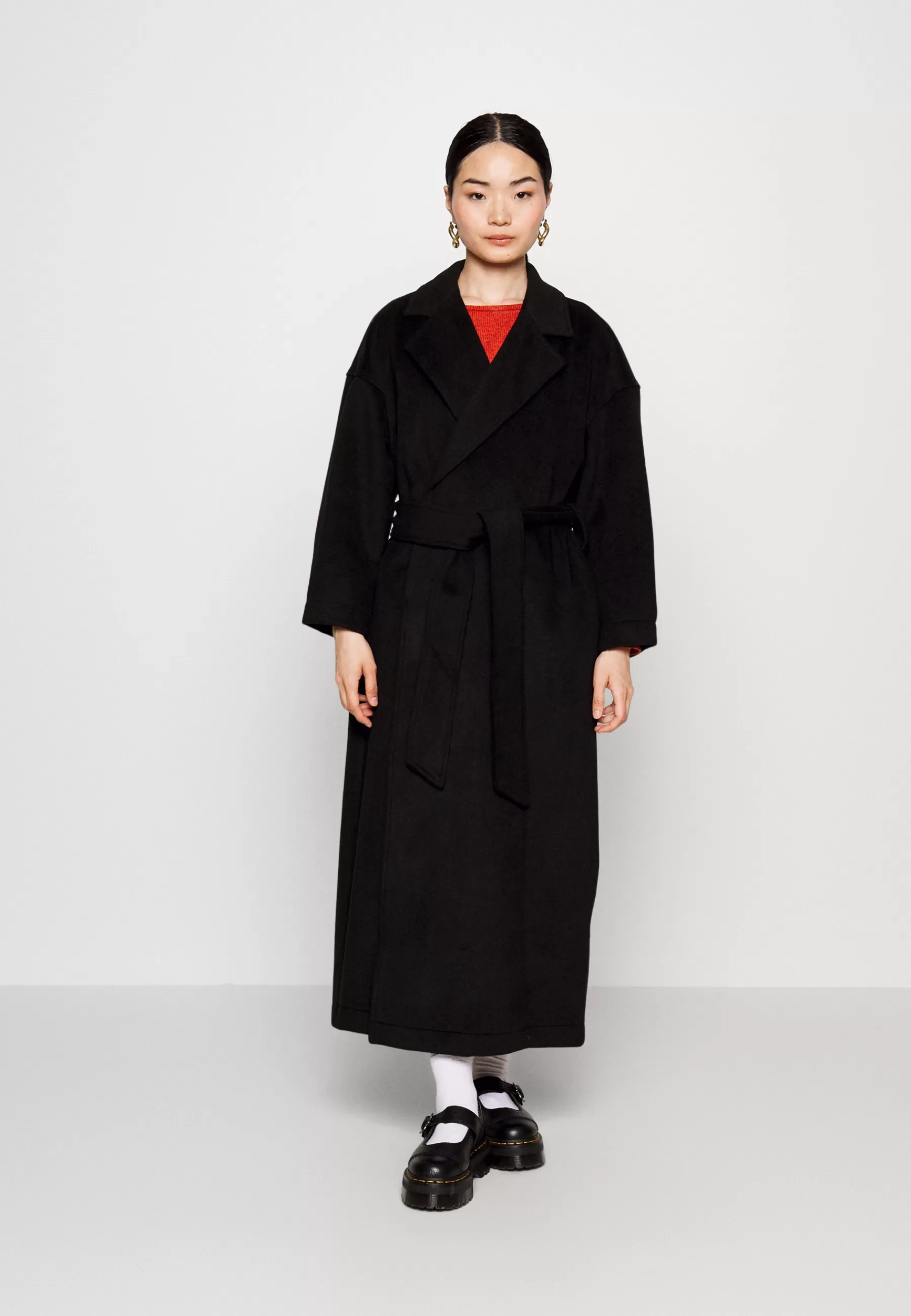 Store Objclara Oversize Coat - Cappotto Classico Donna Classici
