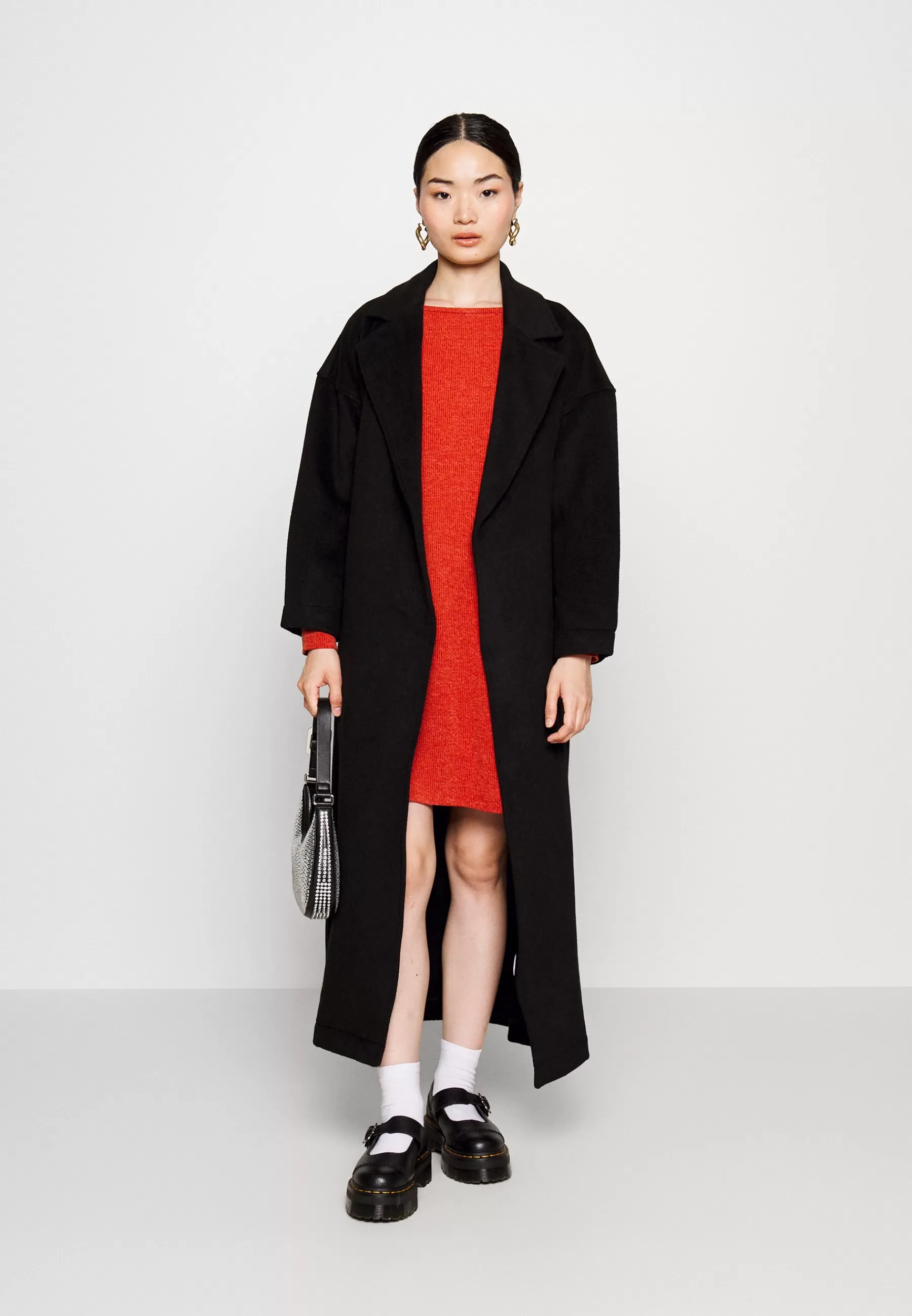 Store Objclara Oversize Coat - Cappotto Classico Donna Classici