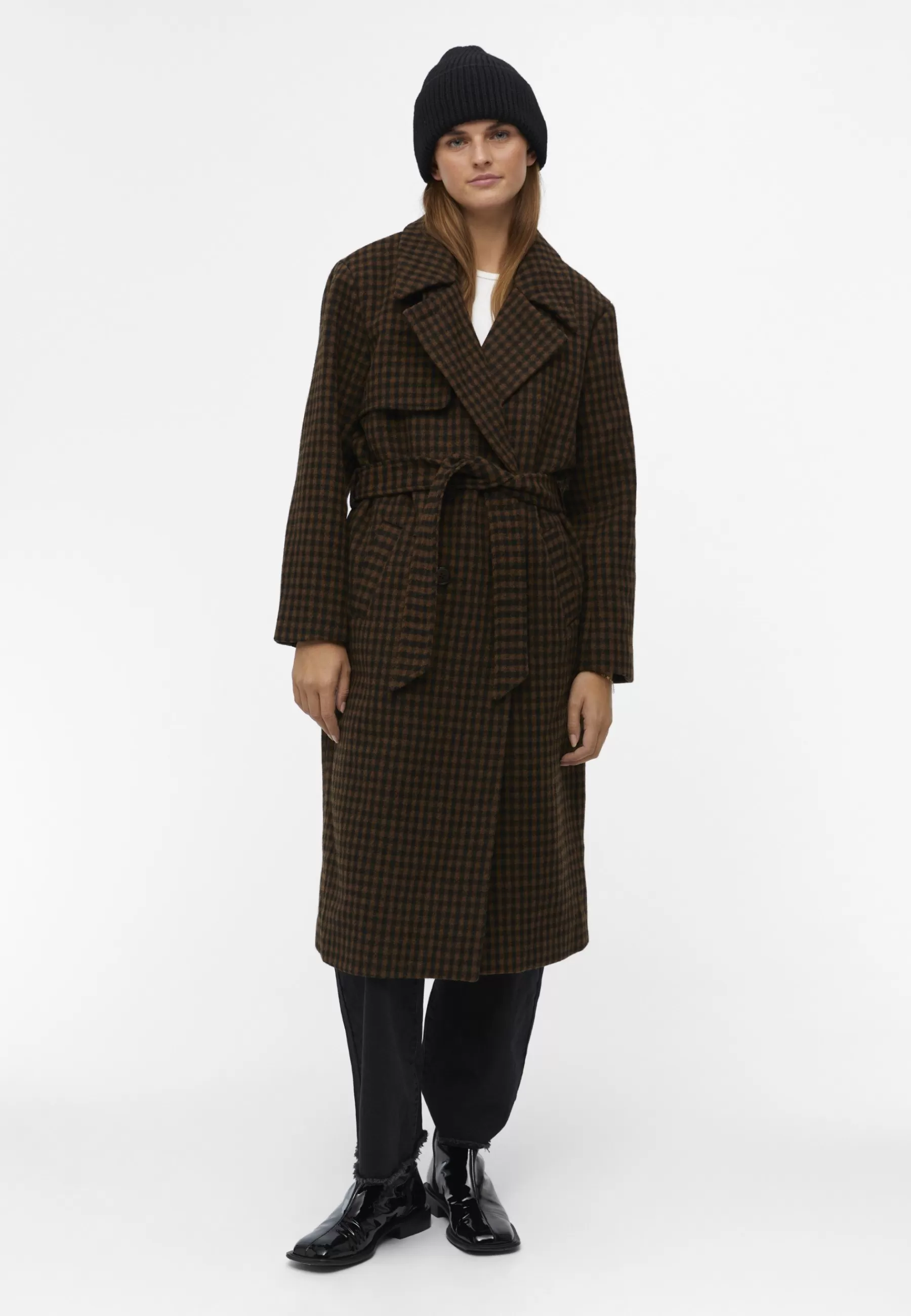 Hot Objlolly Coat - Cappotto Classico Donna Classici
