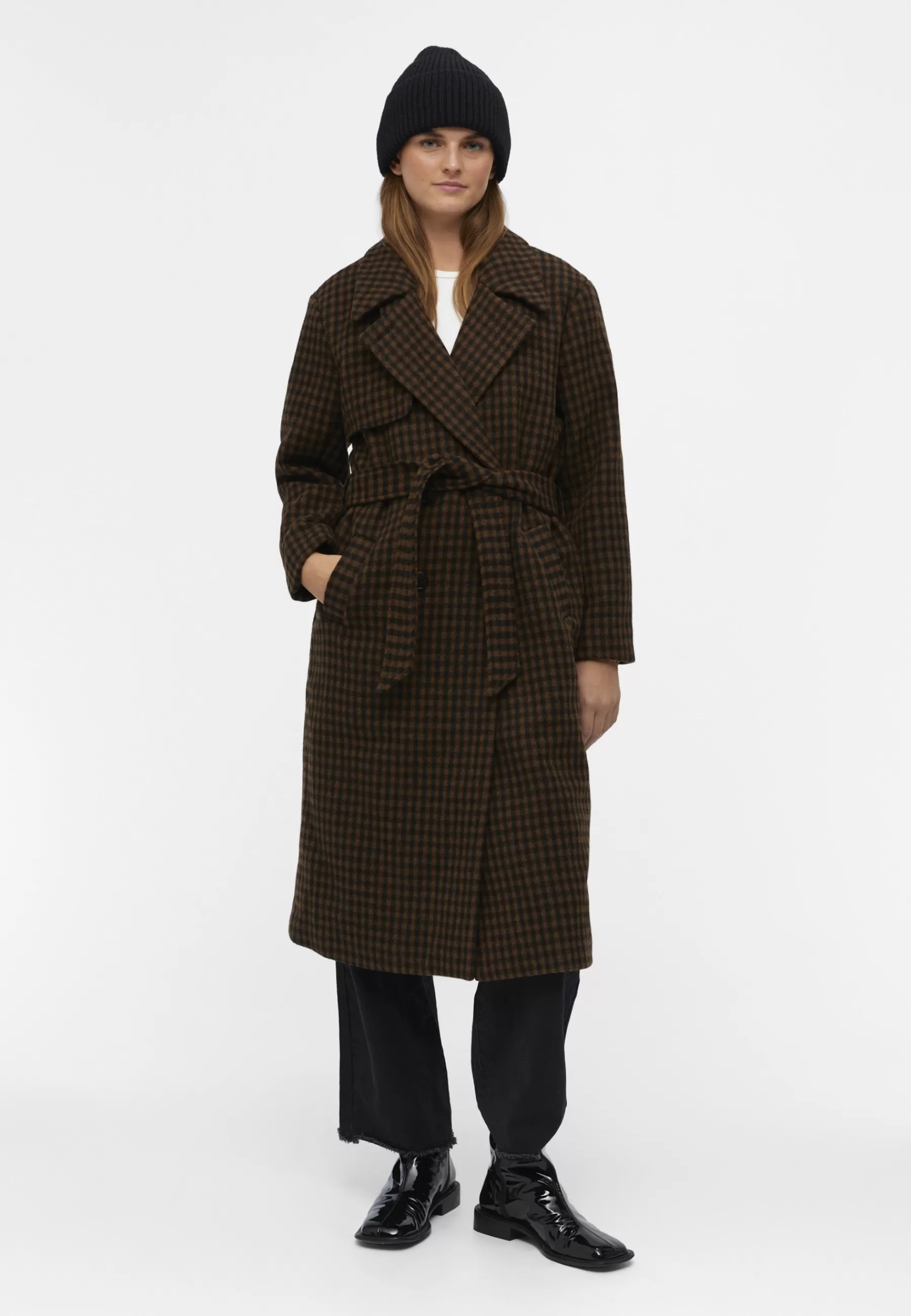Hot Objlolly Coat - Cappotto Classico Donna Classici