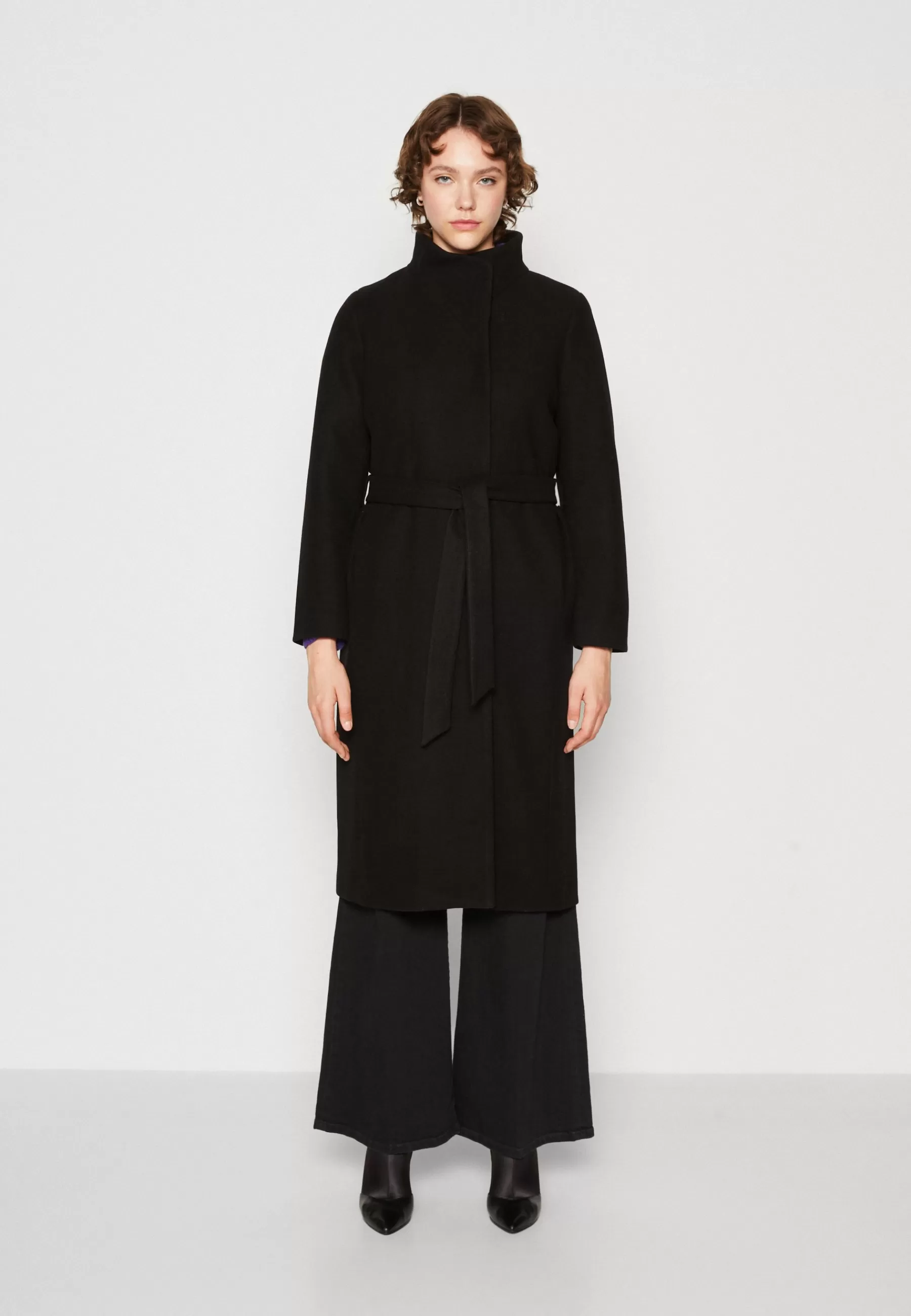 Hot Onlemma Highneck Coat - Cappotto Classico Donna Classici
