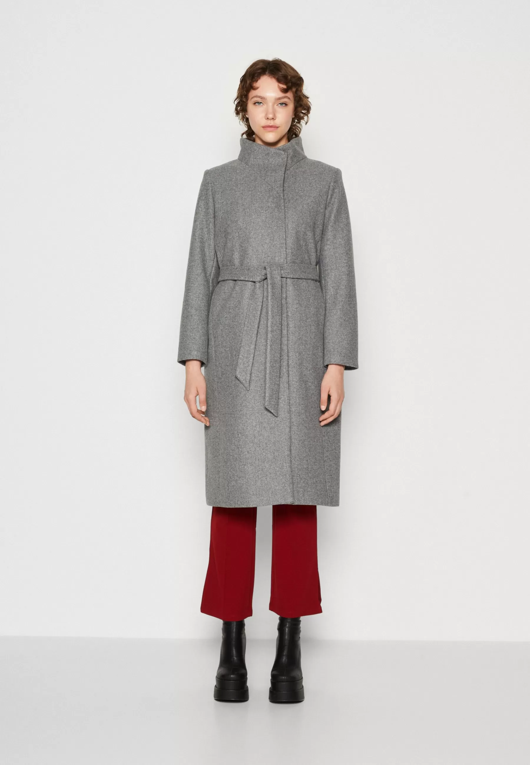 Fashion Onlemma Highneck Coat - Cappotto Classico Donna Classici