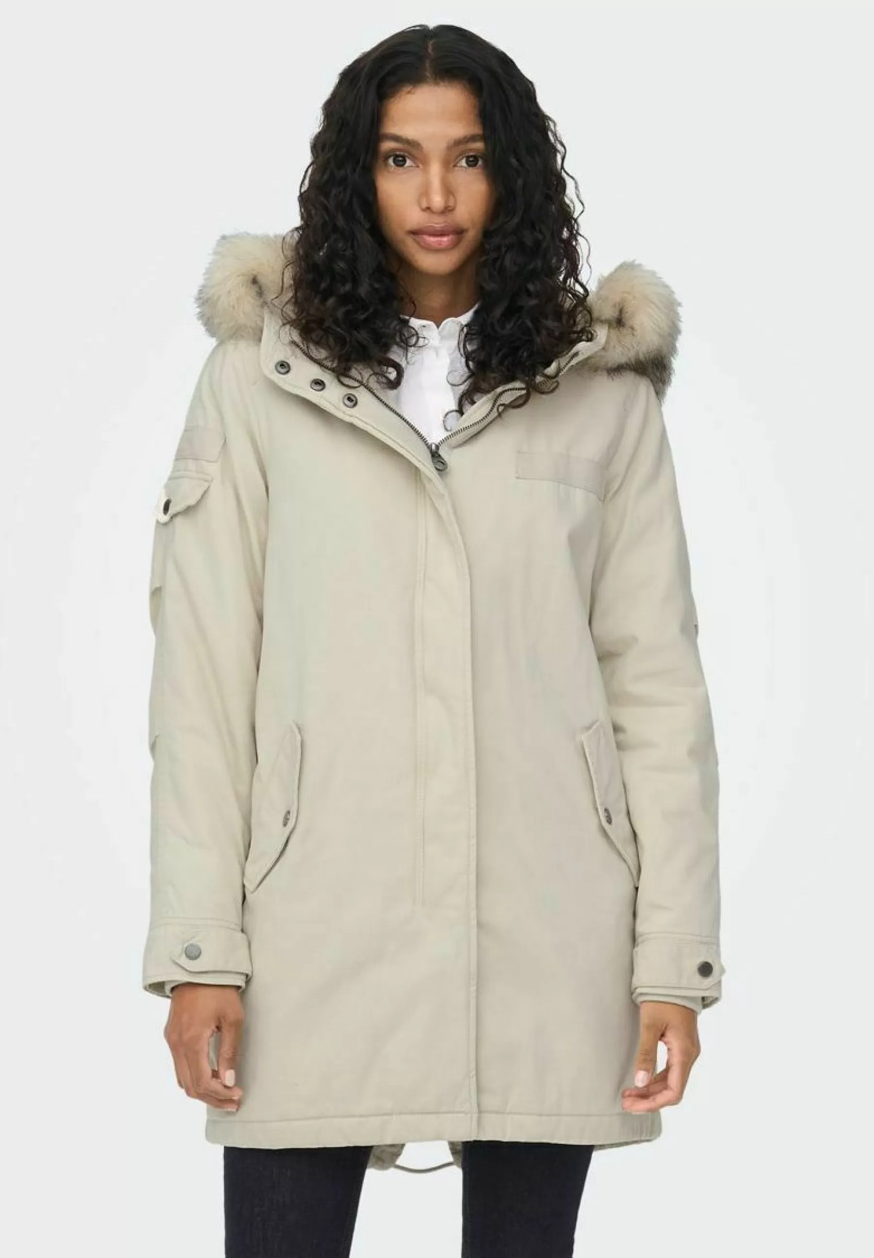 Clearance Onlmay Fur - Cappotto Invernale Donna Parka