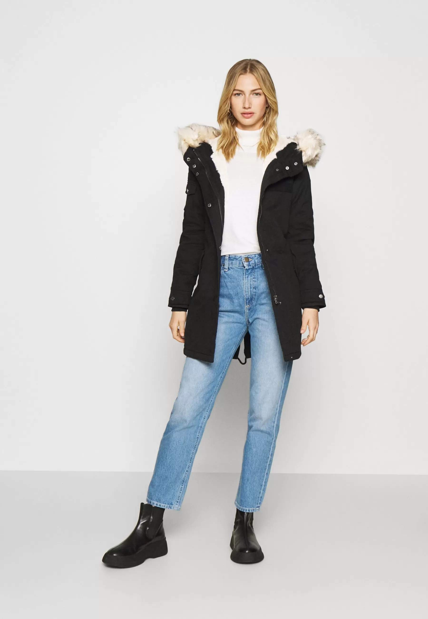 Hot Onlmay Fur - Cappotto Invernale Donna Parka