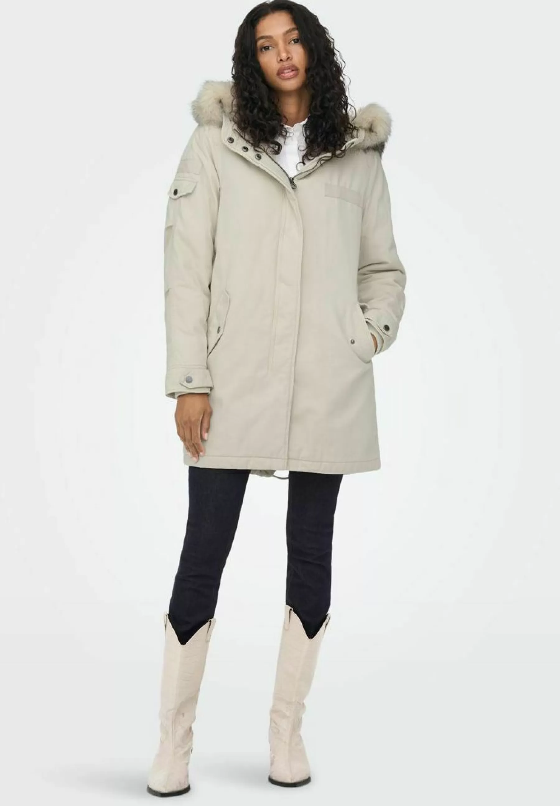Clearance Onlmay Fur - Cappotto Invernale Donna Parka