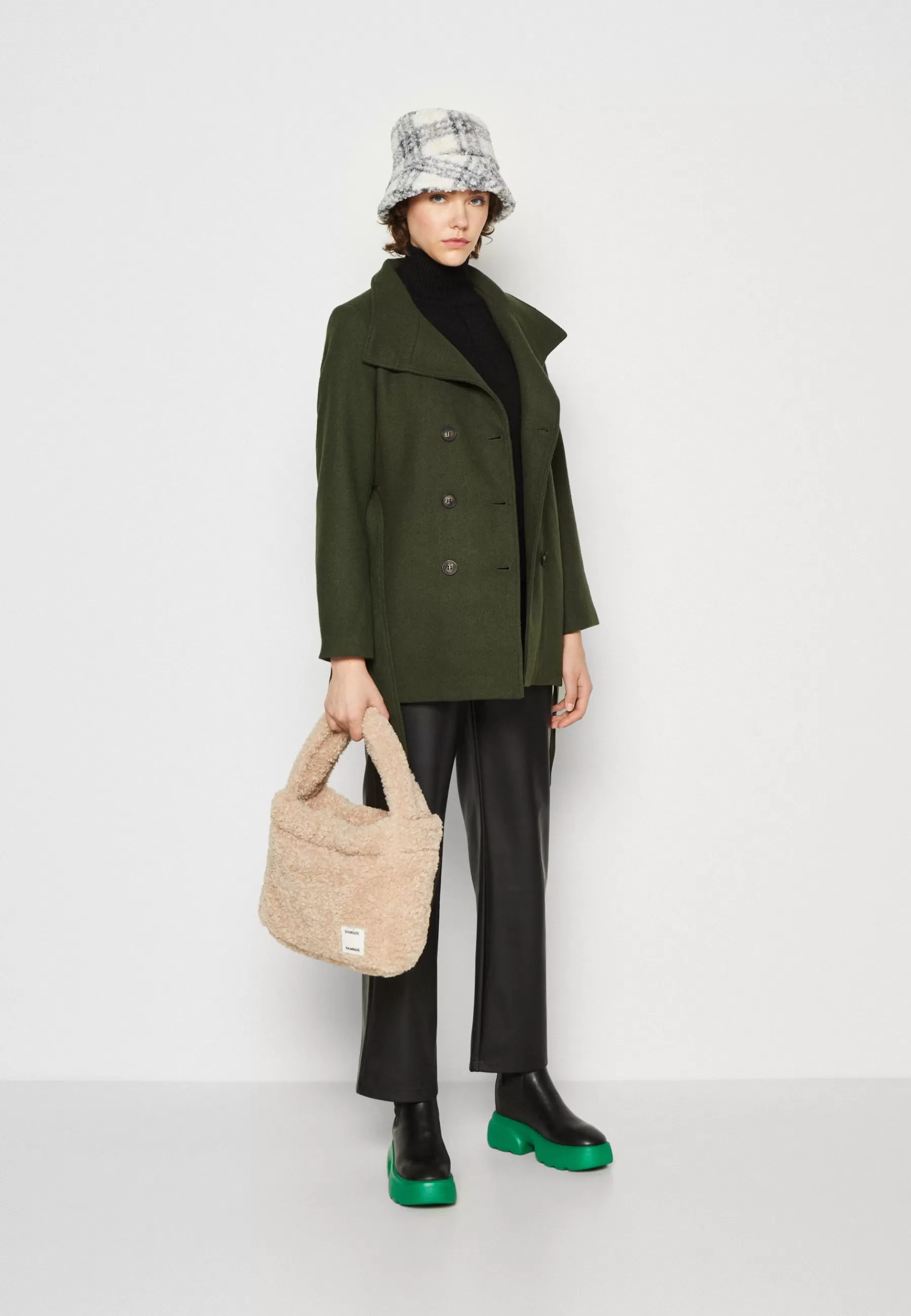 Cheap Onlmedina Short Belted Coat - Cappotto Classico Donna Classici