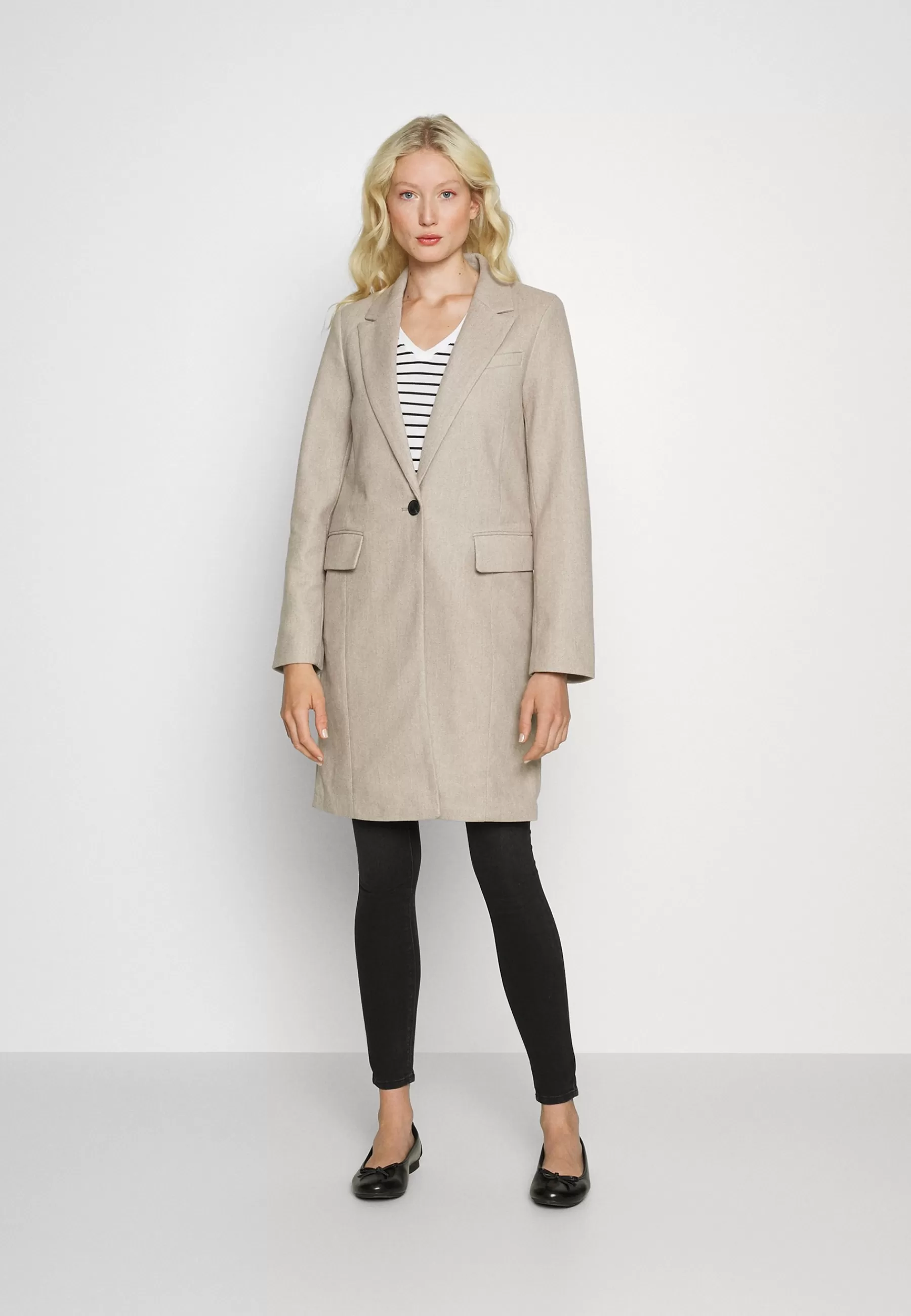 New Onlnancy Life Coat - Cappotto Classico Donna Classici