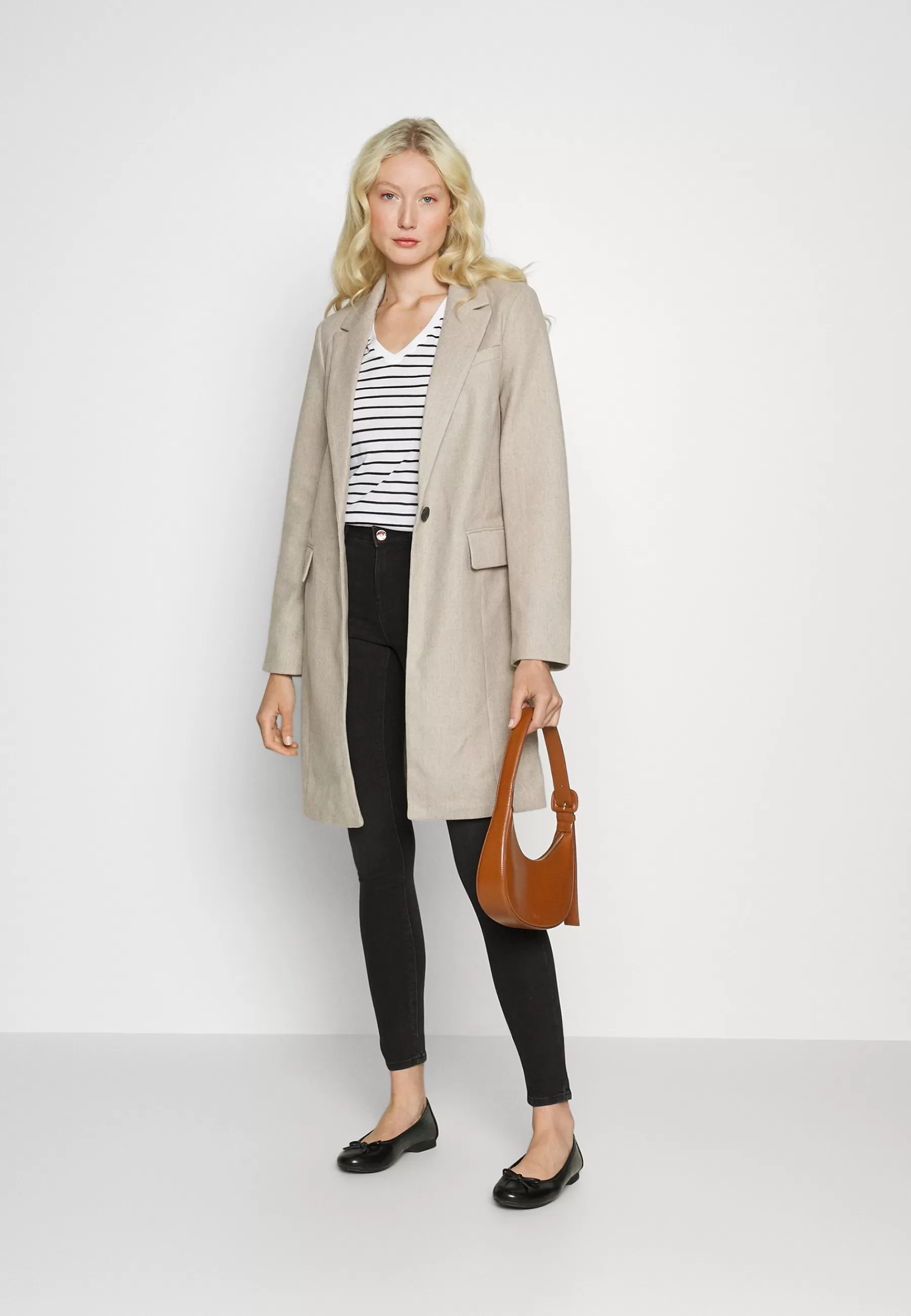 New Onlnancy Life Coat - Cappotto Classico Donna Classici