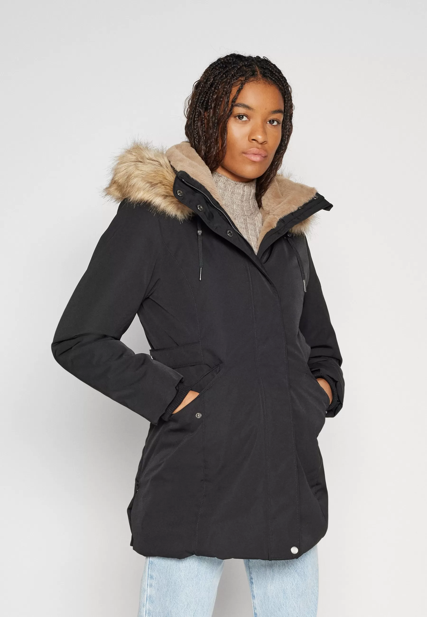 Discount Onlnewpriska Jacket - Cappotto Invernale Donna Parka