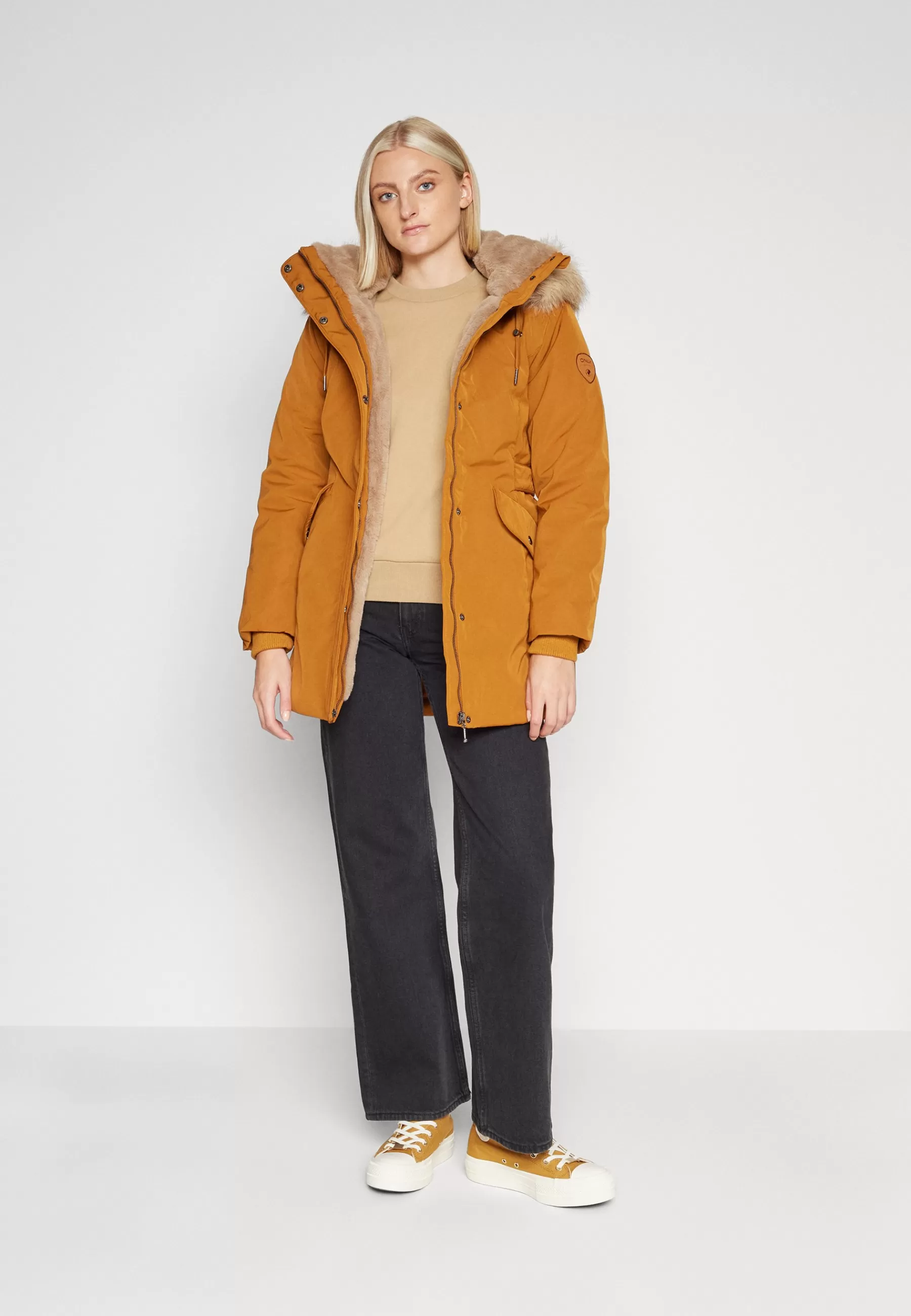 Hot Onlnewpriska Jacket - Cappotto Invernale Donna Parka